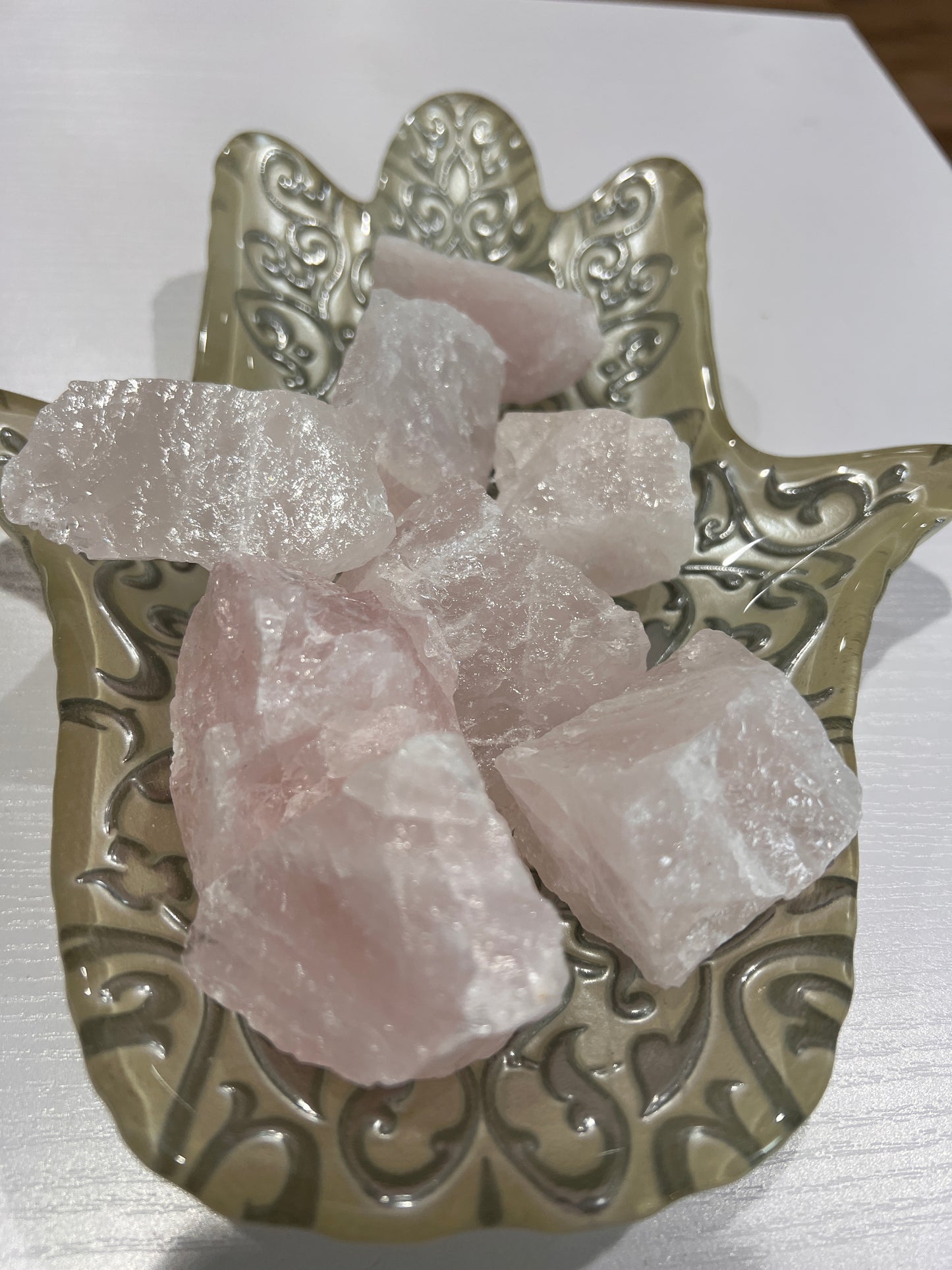 Raw Rose Quartz Chunks - Cozy Coven