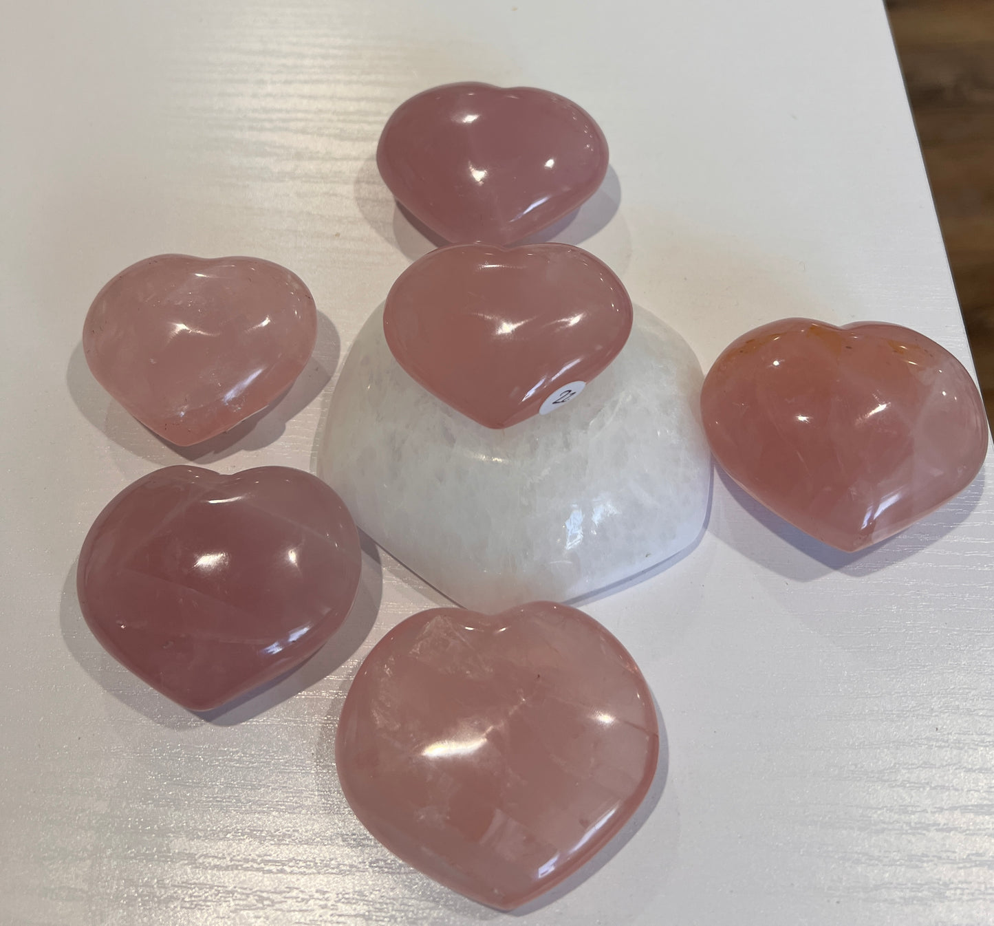 Rose Quartz Heart - Cozy Coven