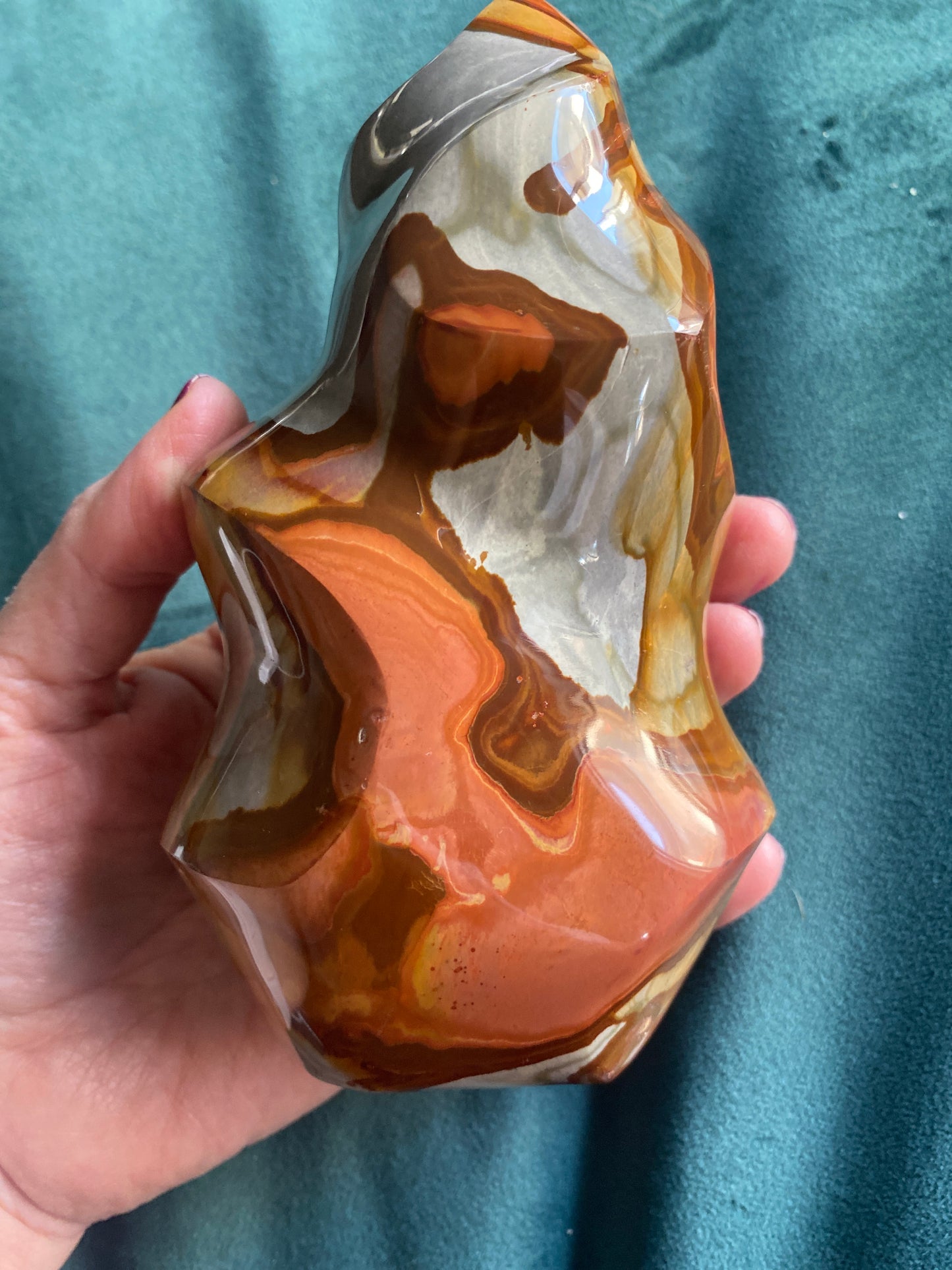 Polychrome Jasper Flame (c)