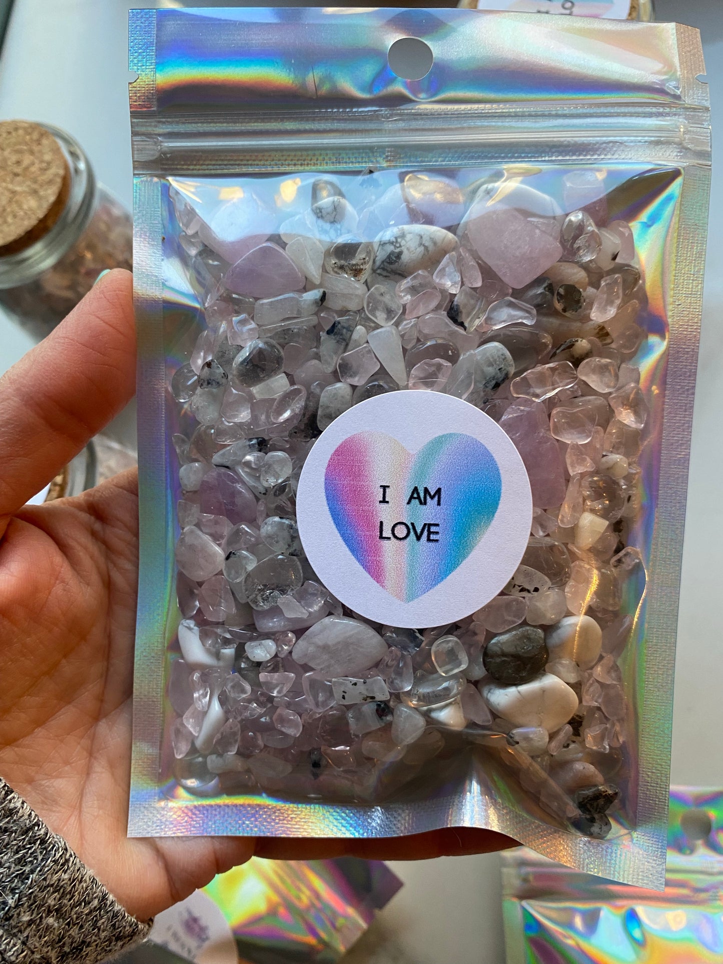 I AM LOVE - Crystalized Intentions Magick Mix - Confetti Scoop