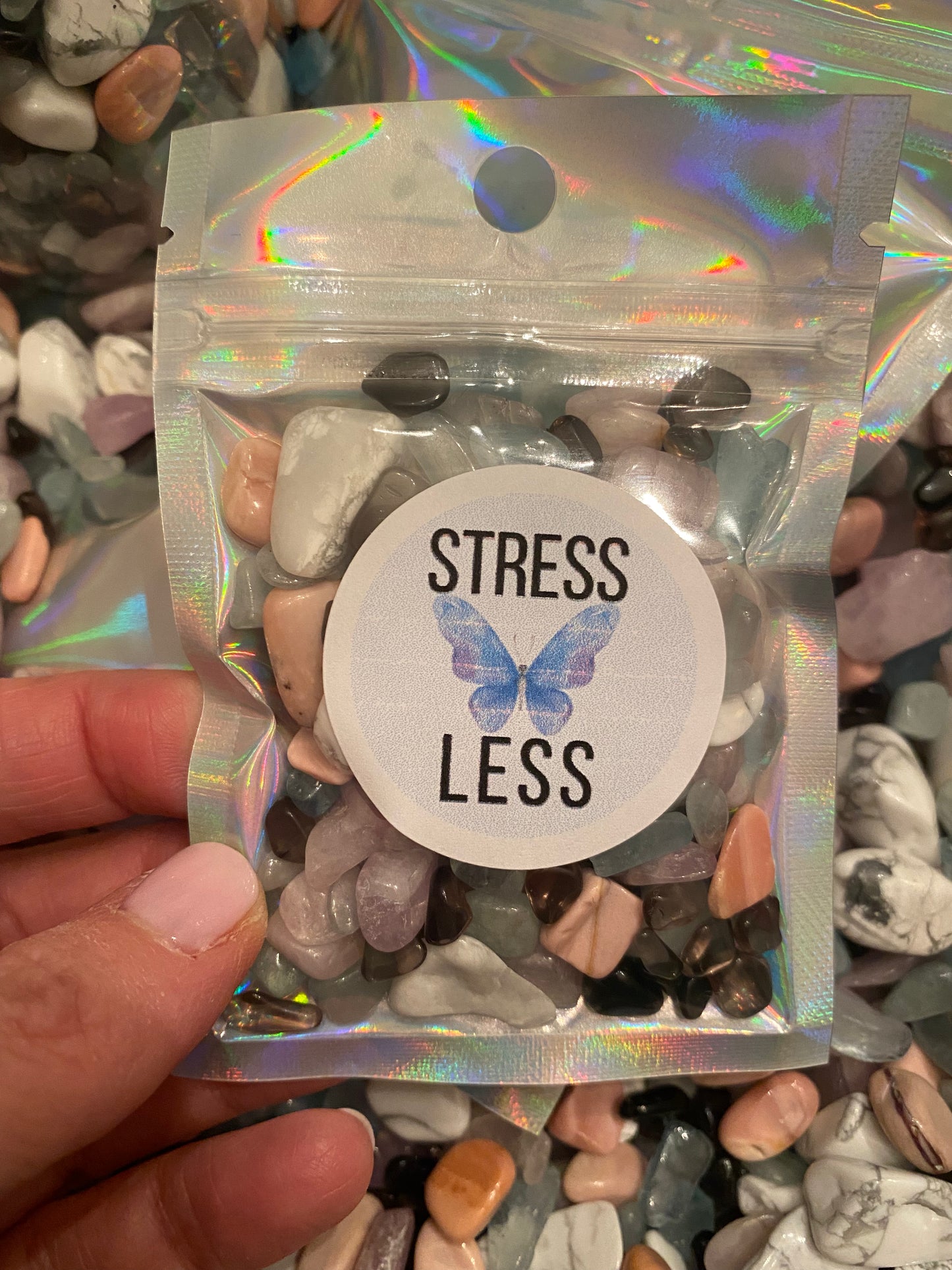 Stress- Less - Crystalized Intentions - Crystal Confetti