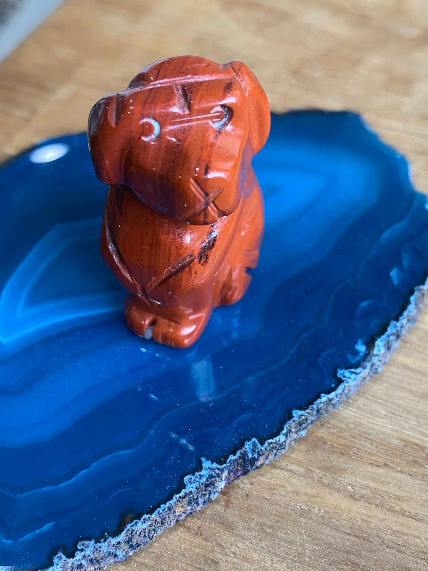 Dog π Crystal Carvings - The Healing Collective NY