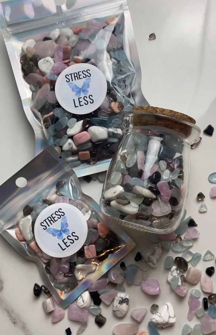 Stress- Less - Crystalized Intentions - Crystal Confetti
