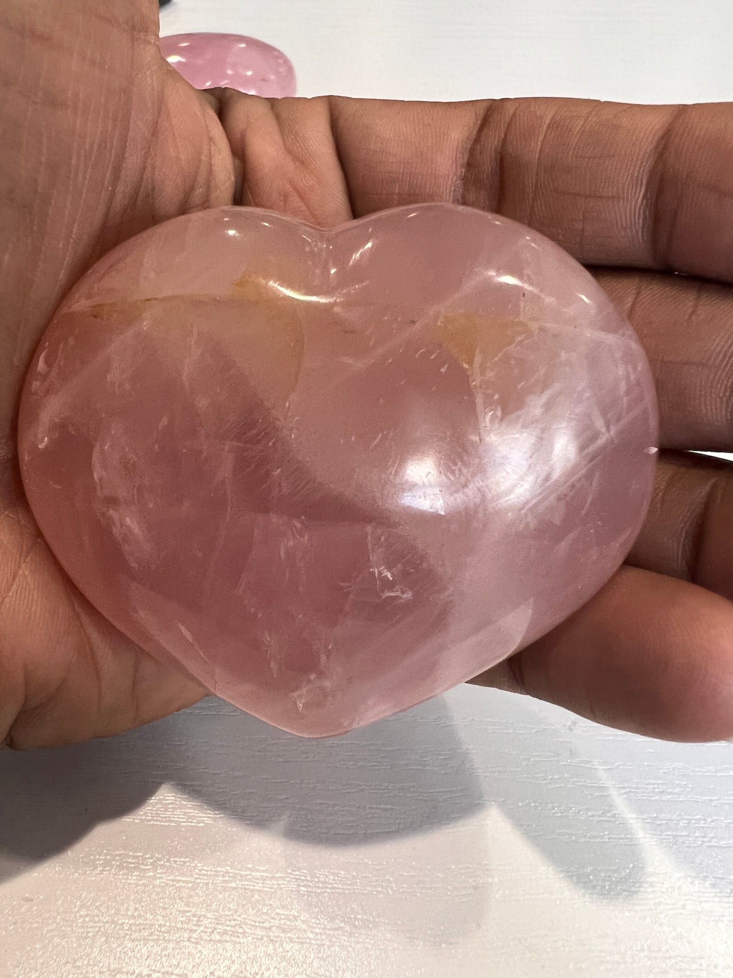 Rose Quartz Heart - Cozy Coven