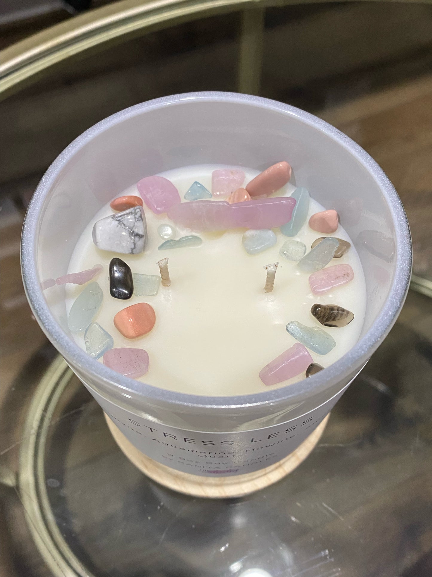 Crystal Intentions Soy Wax Candle