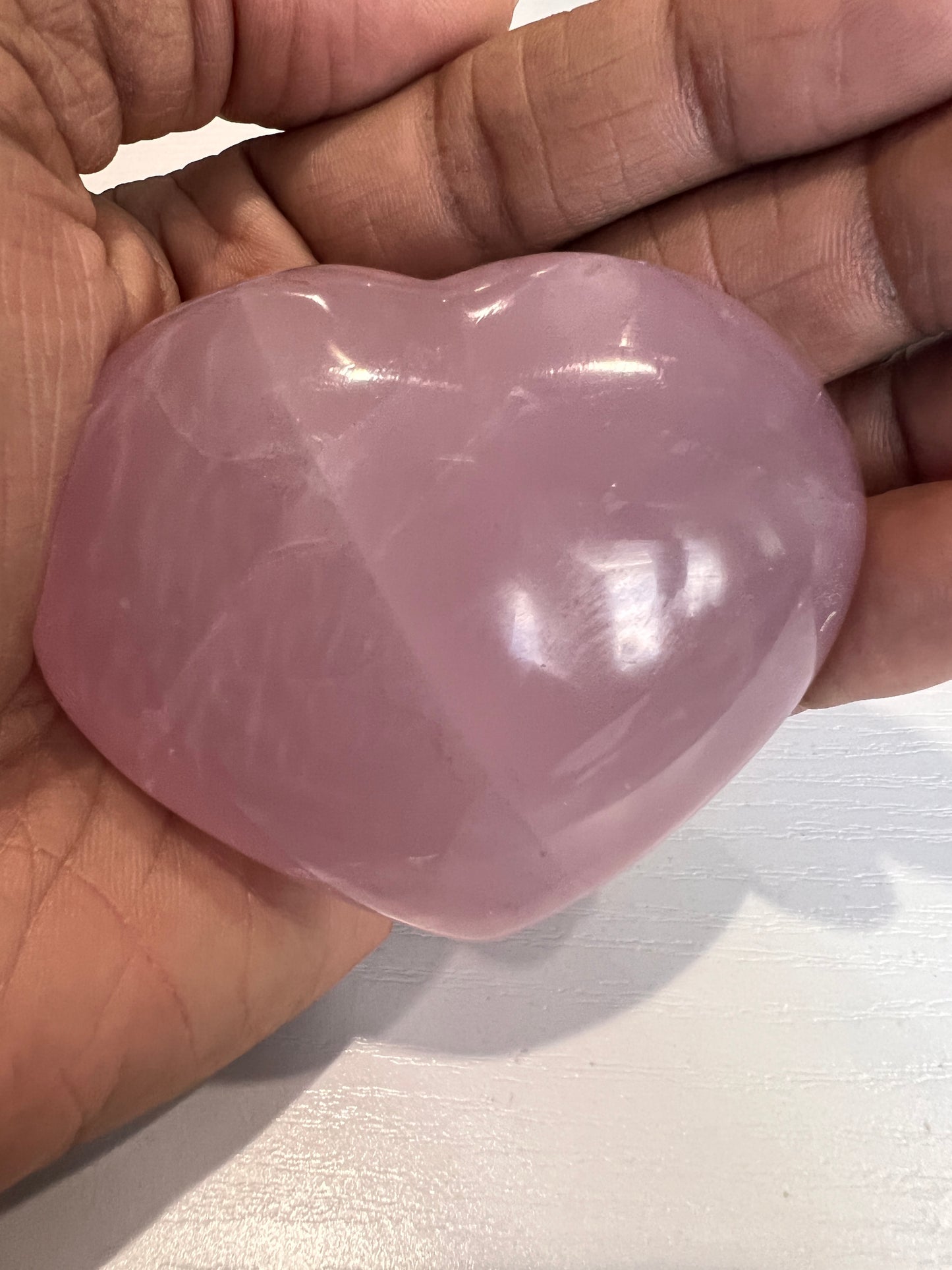 Rose Quartz Heart - Cozy Coven
