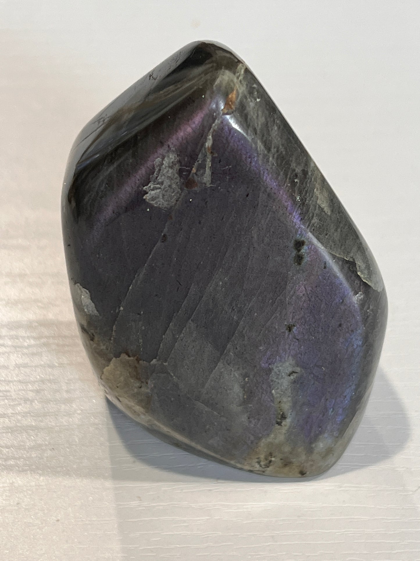 Rare Orange and Pink Flash Labradorite Free Form - The Healing Collective NY