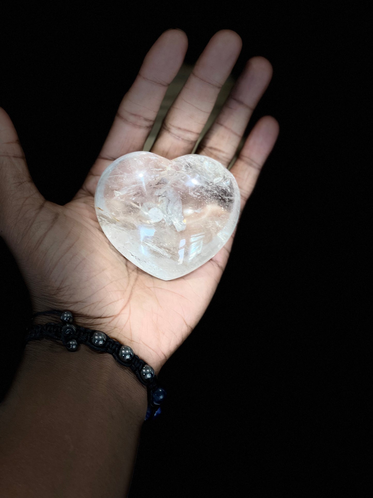 Clear Quartz Heart - Cozy Coven