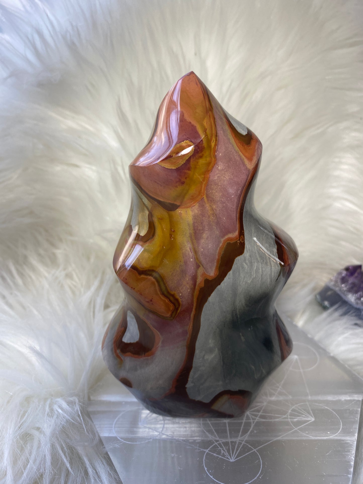 Polychrome Jasper Flame (c)