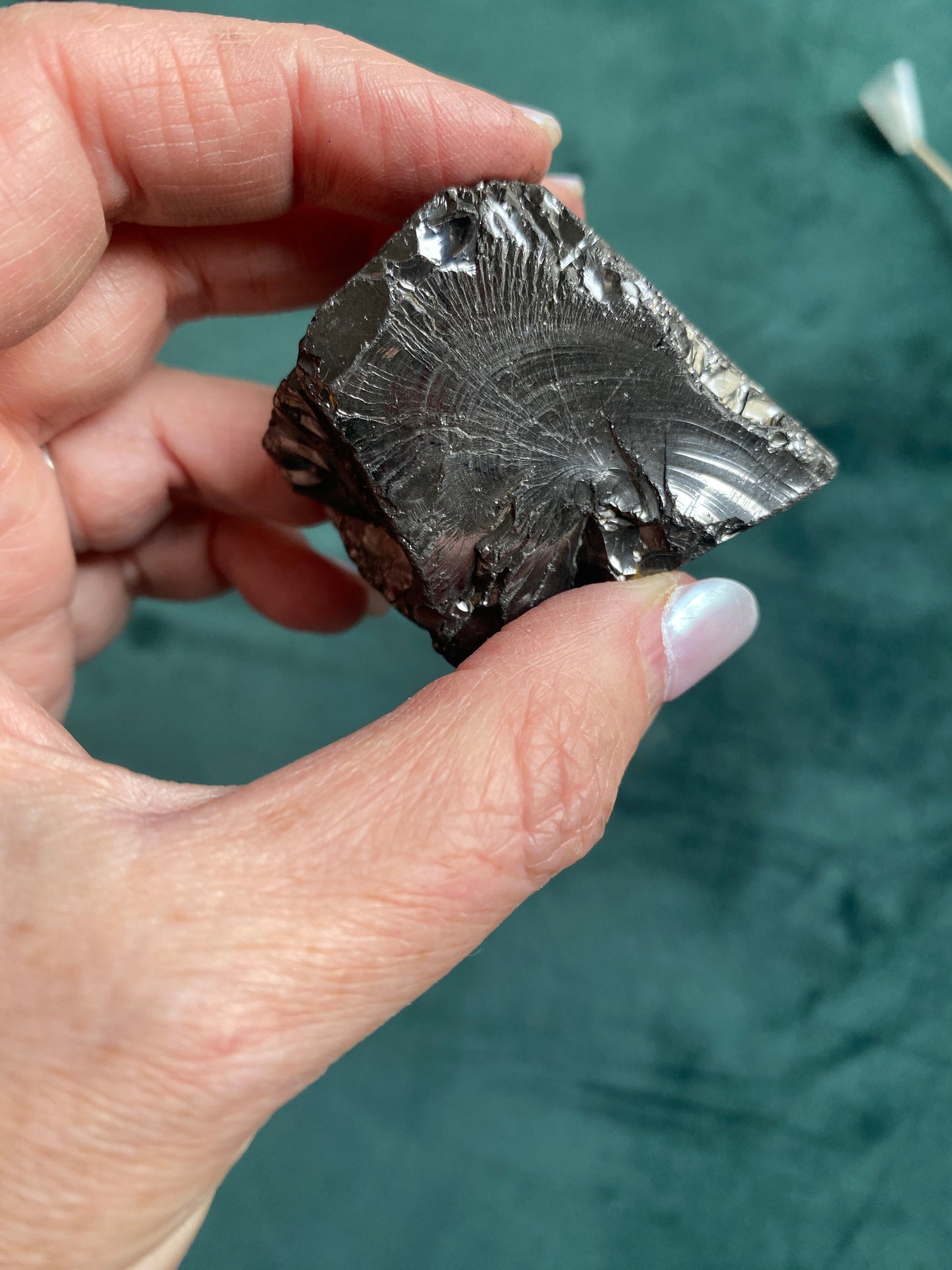 Elite (Noble) Shungite Extra Large Size (39-46 grams) Raw -for EMF Protection and Water Purification