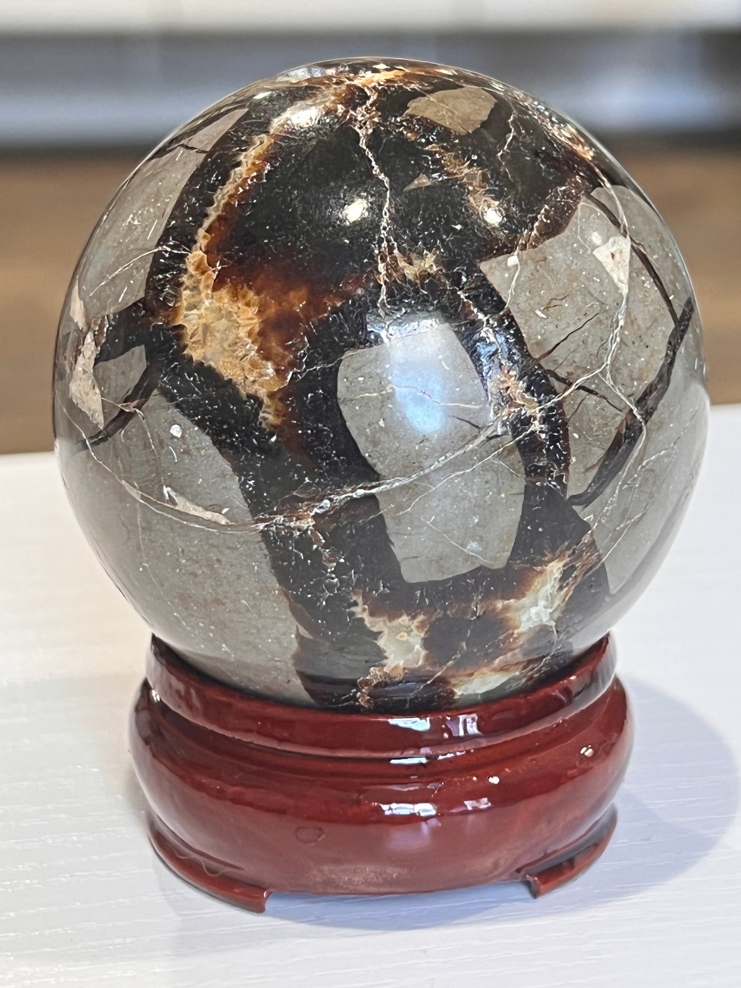 Septarian Dragonstone Spheres