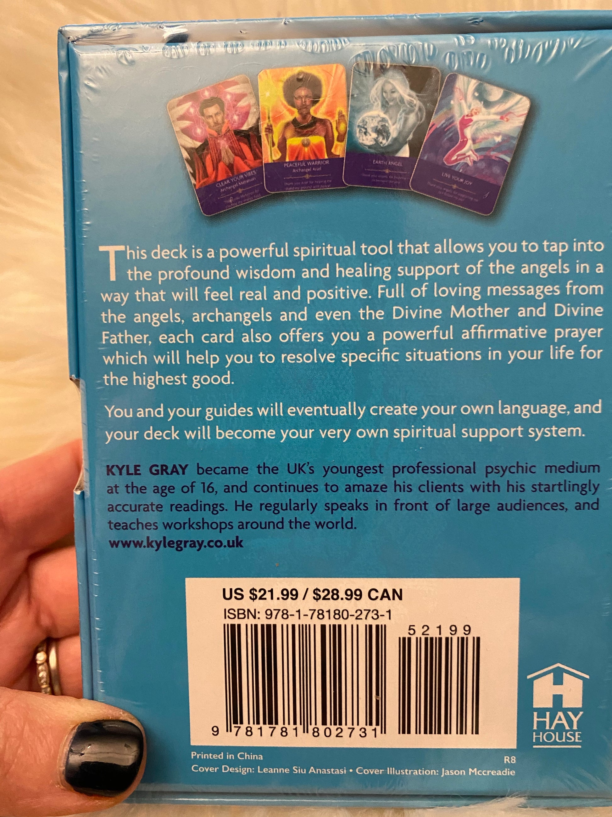 Kyle Grey’s Angel Prayer Oracle Cards - The Healing Collective NY