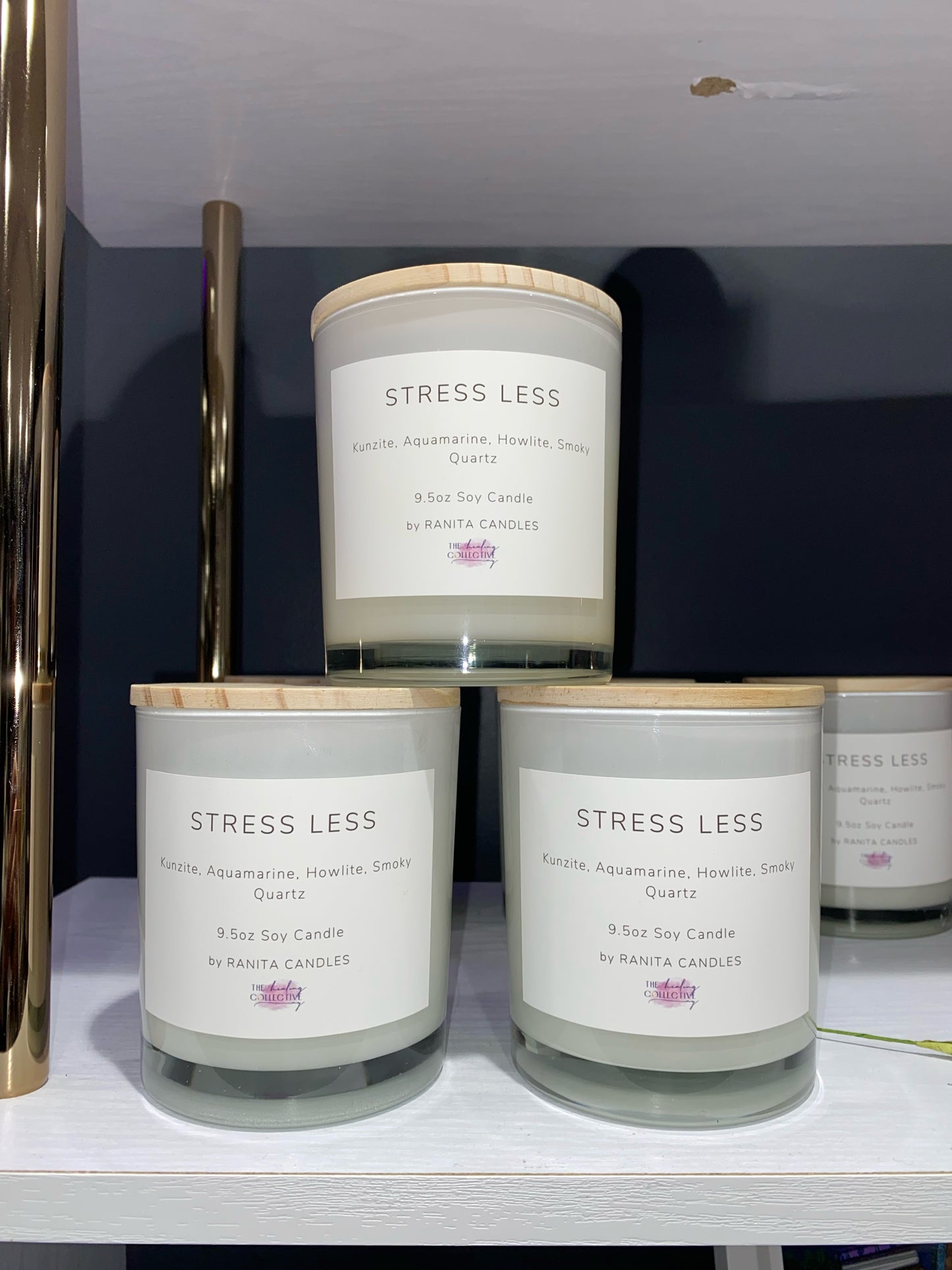 Crystal Intentions Soy Wax Candle