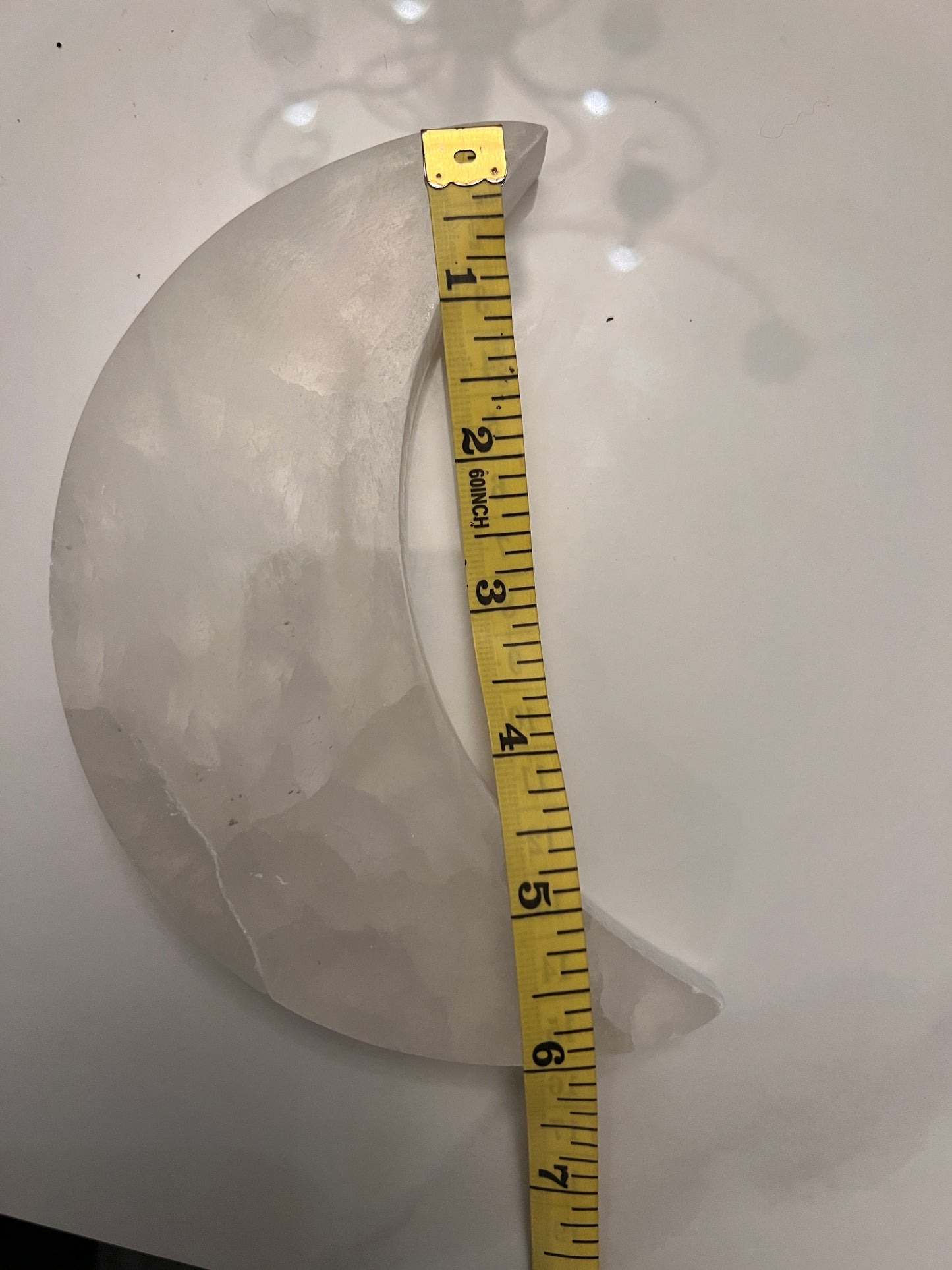 Selenite Moon Carvings - The Healing Collective NY