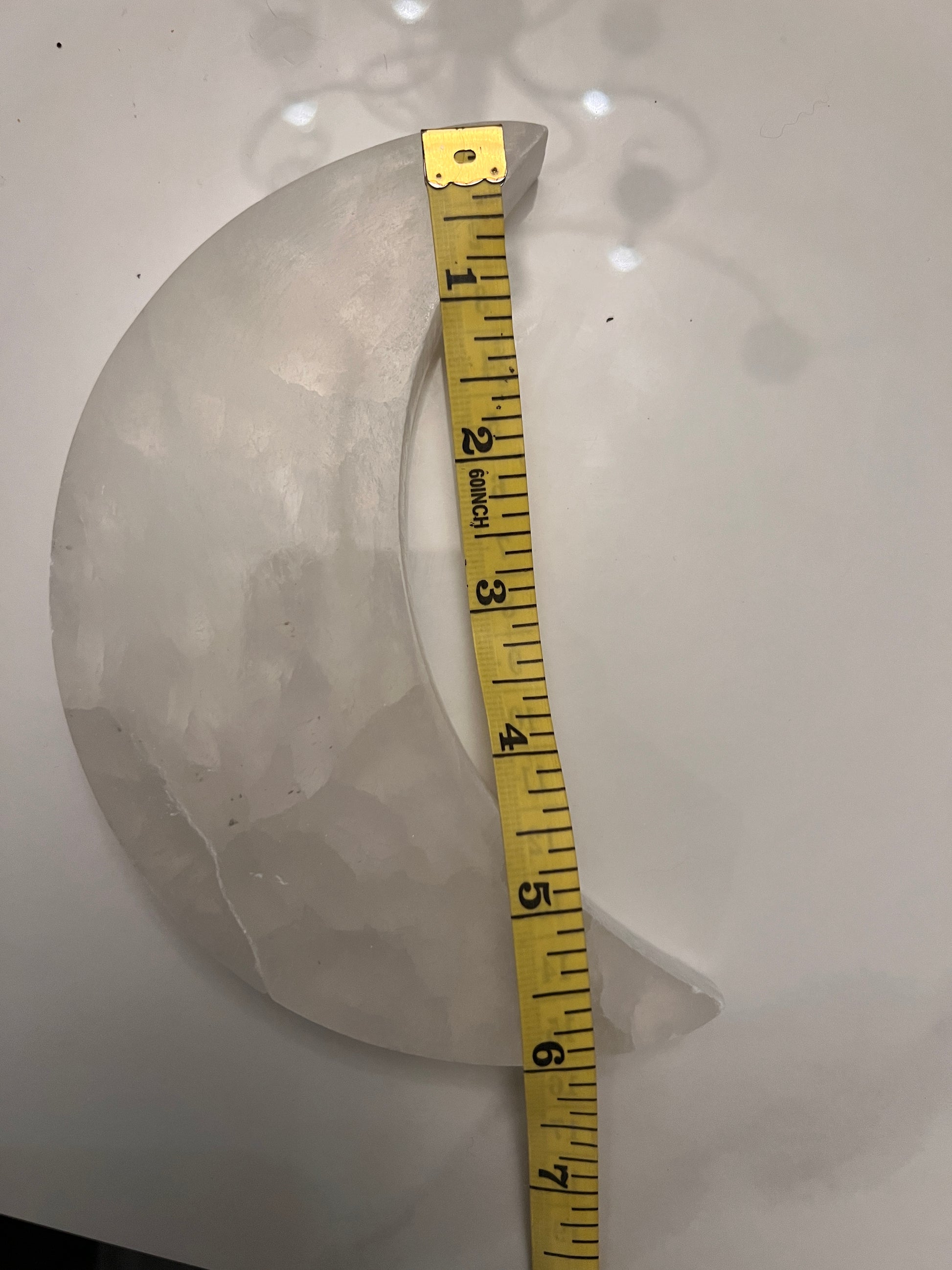 Selenite Moon Carvings - The Healing Collective NY