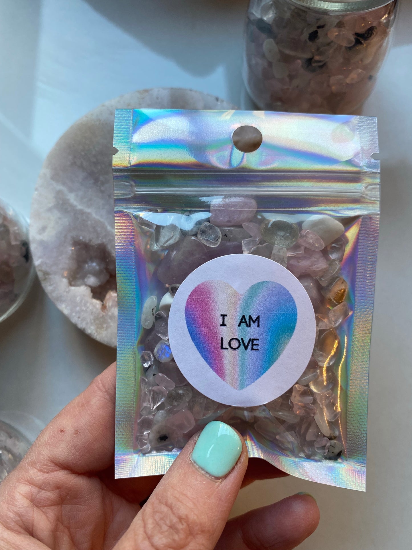 I AM LOVE - Crystalized Intentions Magick Mix - Confetti Scoop