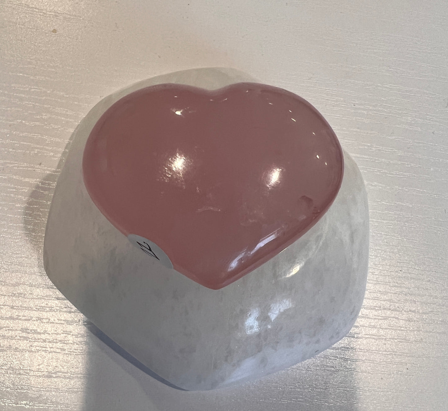 Rose Quartz Heart - Cozy Coven