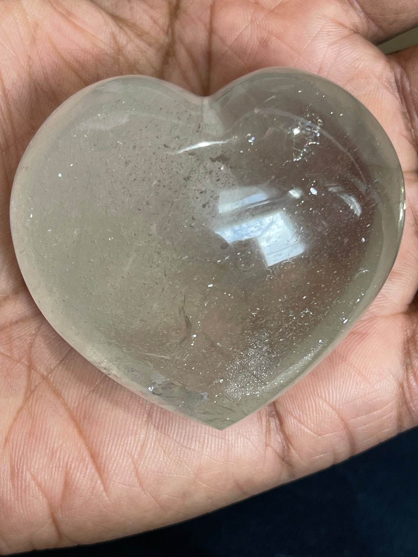 Clear Quartz Heart - Cozy Coven