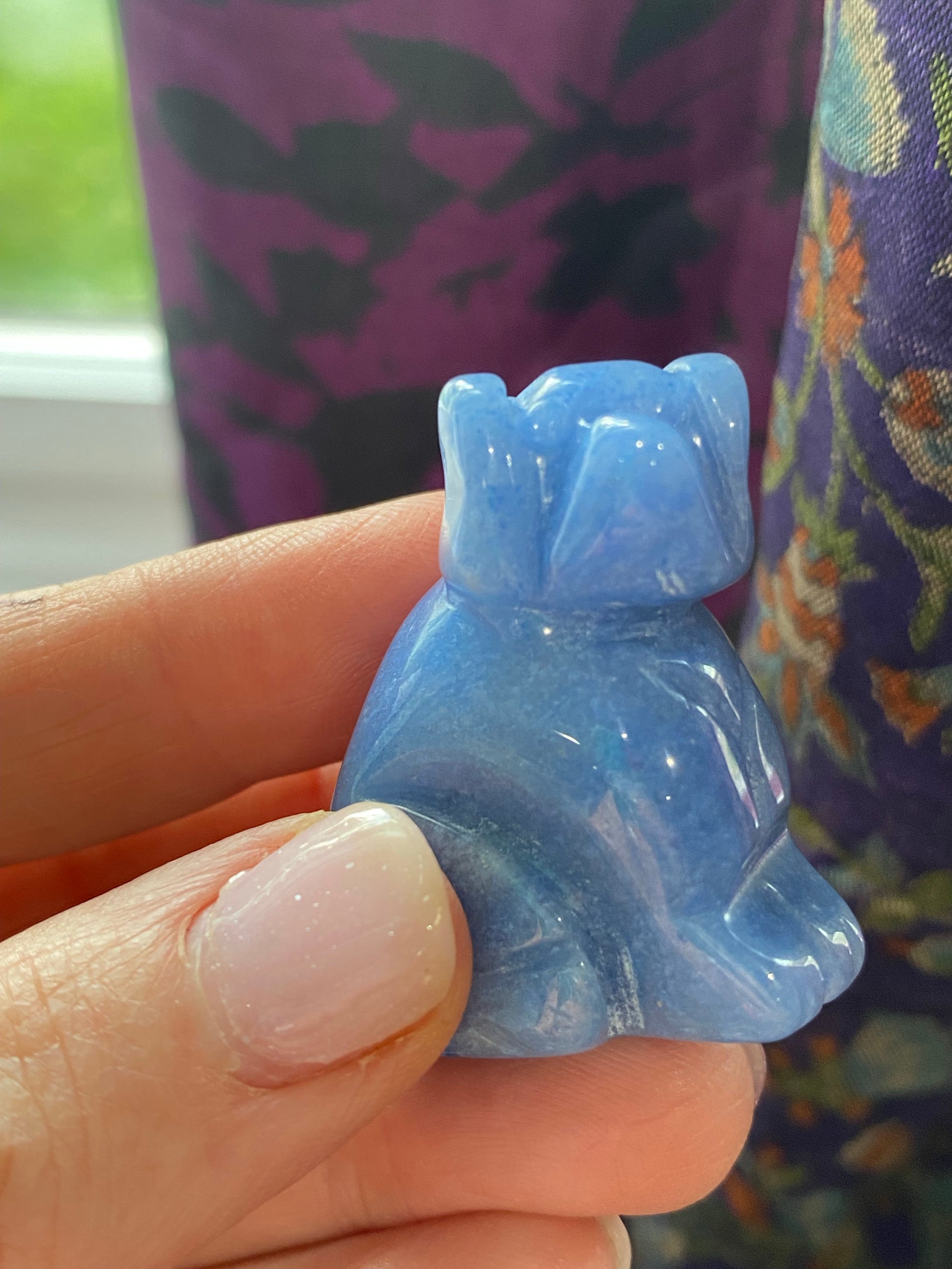 Dog π  Crystal Carvings - The Healing Collective NY