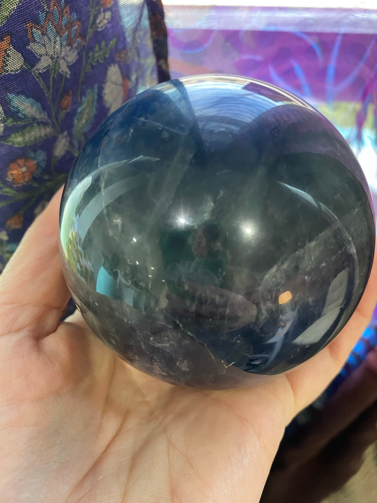 Fluorite Sphere - The Healing Collective NY
