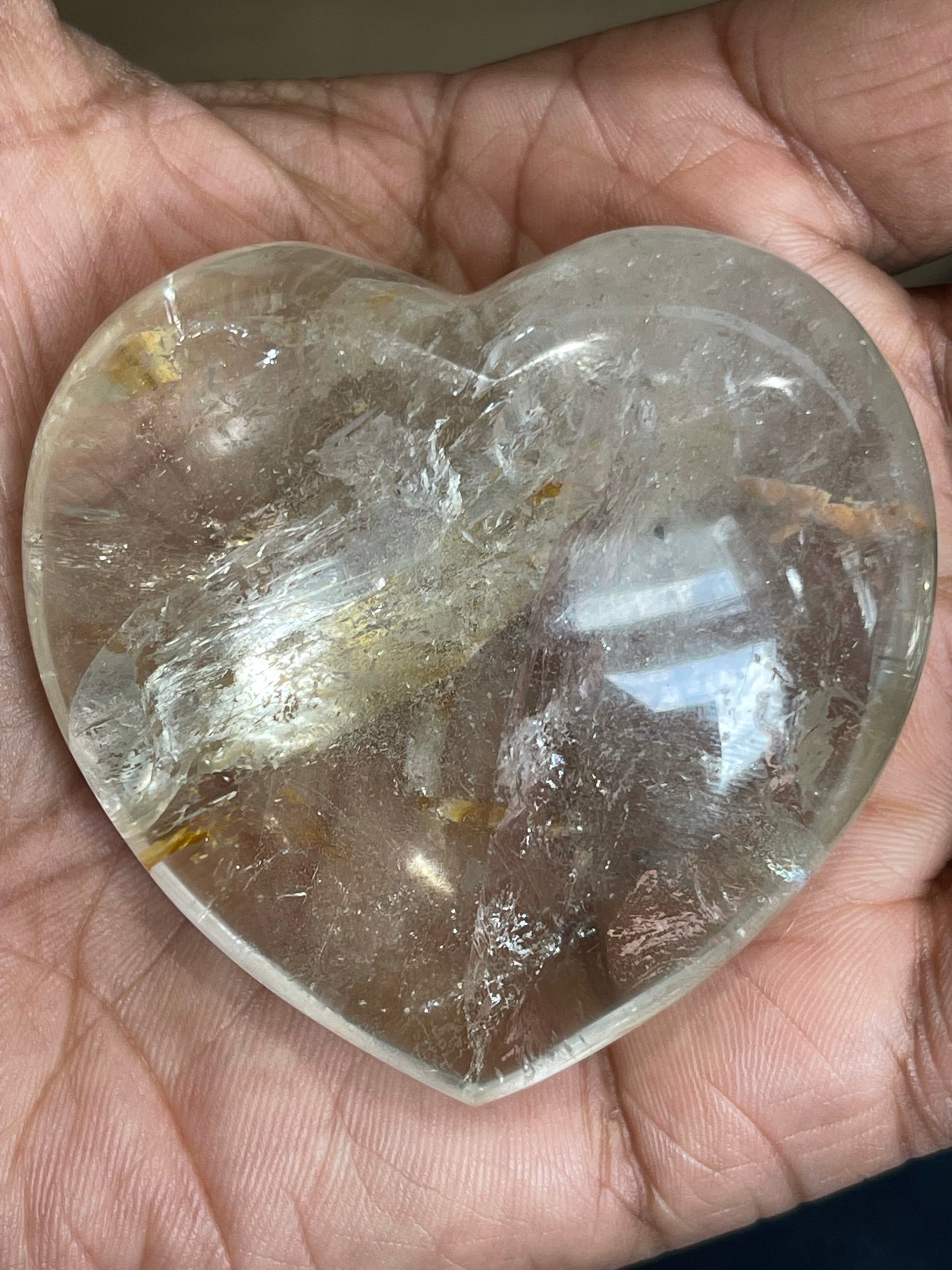 Clear Quartz Heart - Cozy Coven