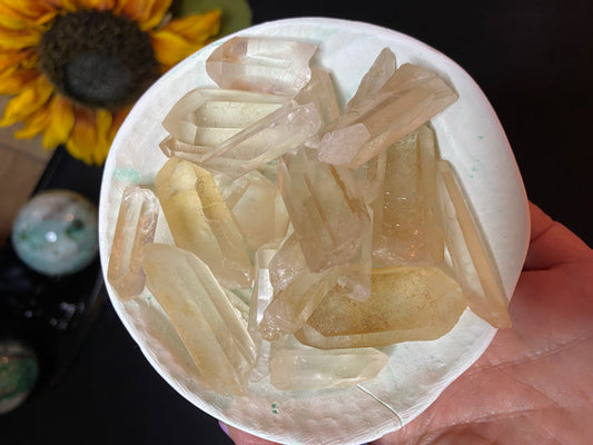 Golden Healer Quartz Points - The Healing Collective NY