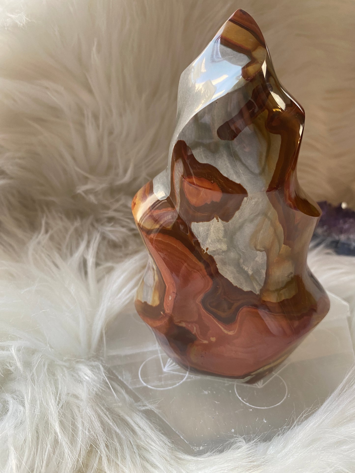 Polychrome Jasper Flame (c)