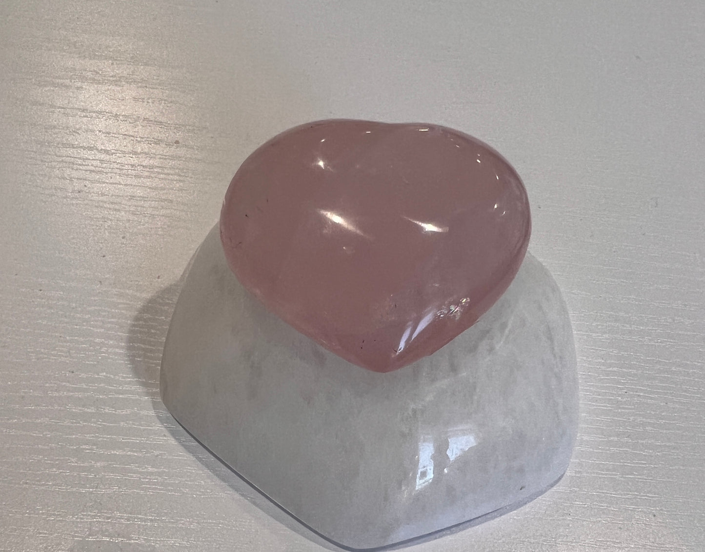 Rose Quartz Heart - Cozy Coven