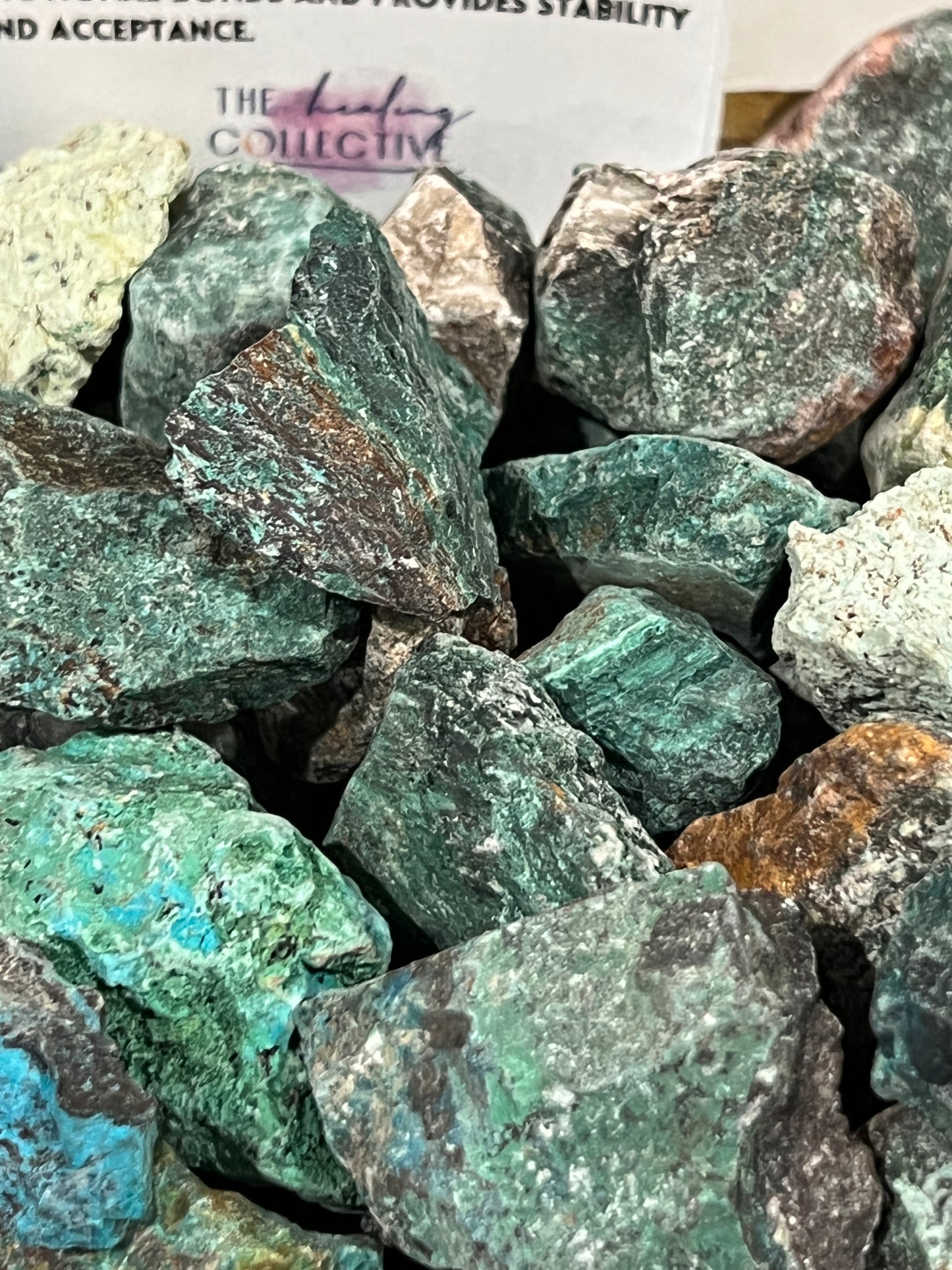 Raw Chrysocolla