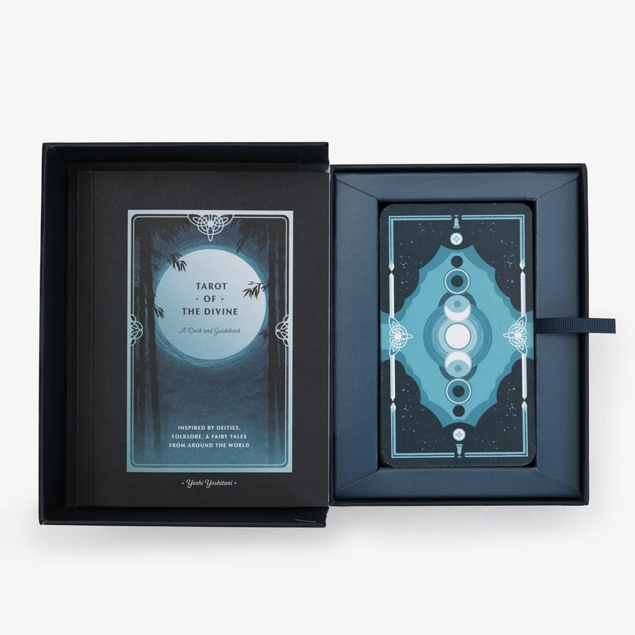 Yoshi Yoshitani Tarot of the Divine: A Deck and Guidebook Inspired by Deities, Folklore, and Fairy Tales from Around the World: Tarot Cards - The Healing Collective NY