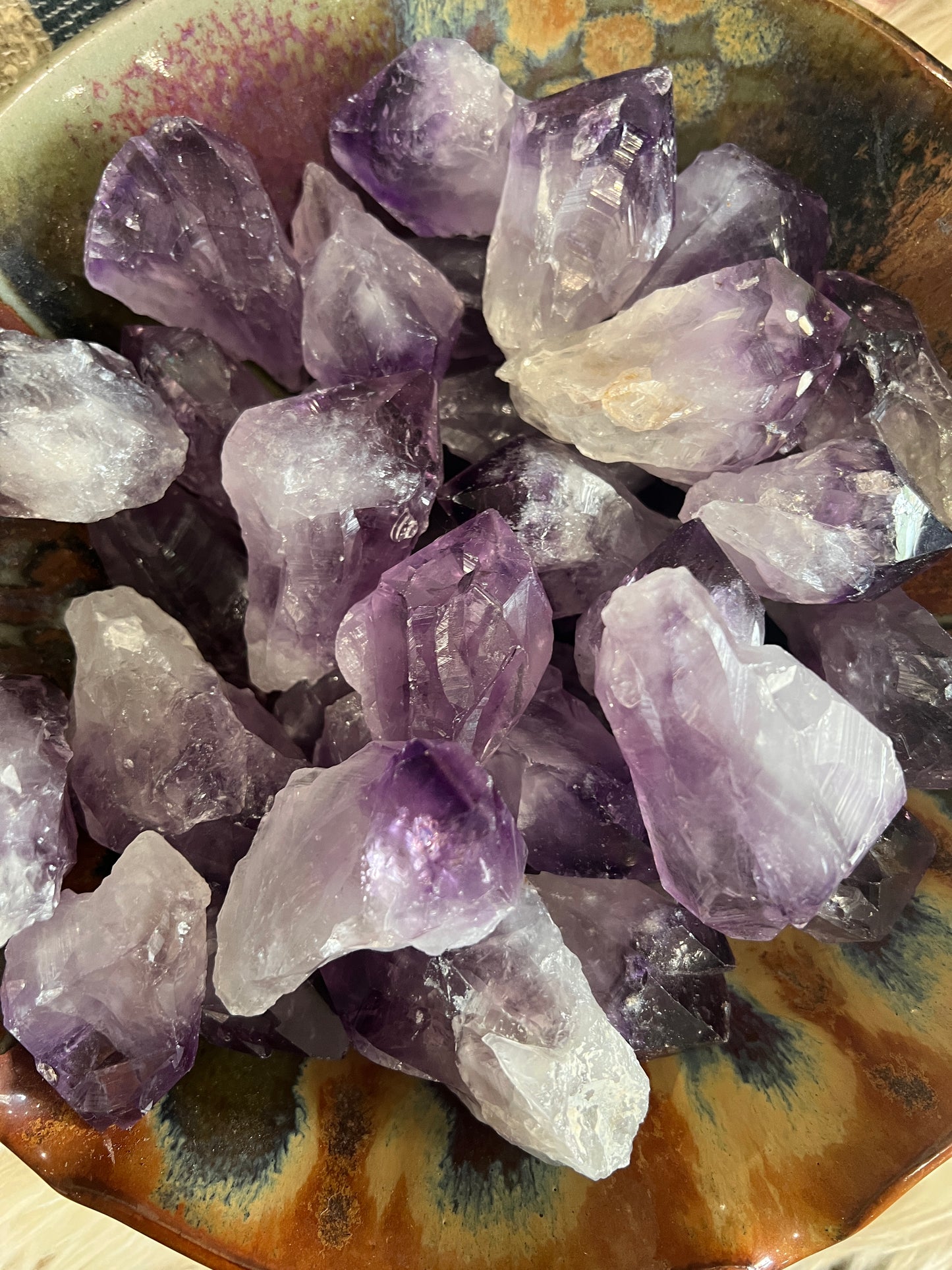 Amethyst Points Uruguay Natural