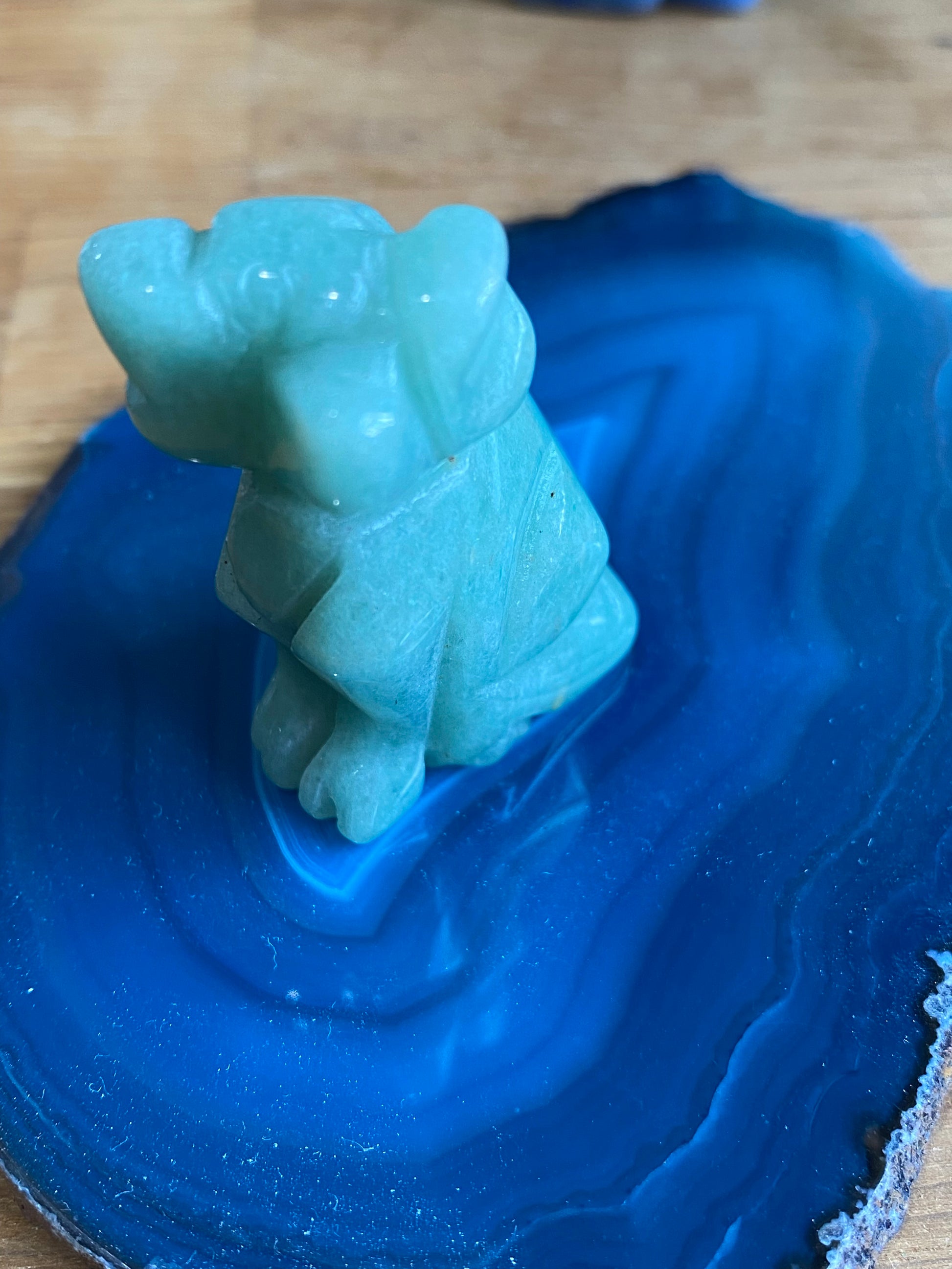 Dog π  Crystal Carvings - The Healing Collective NY