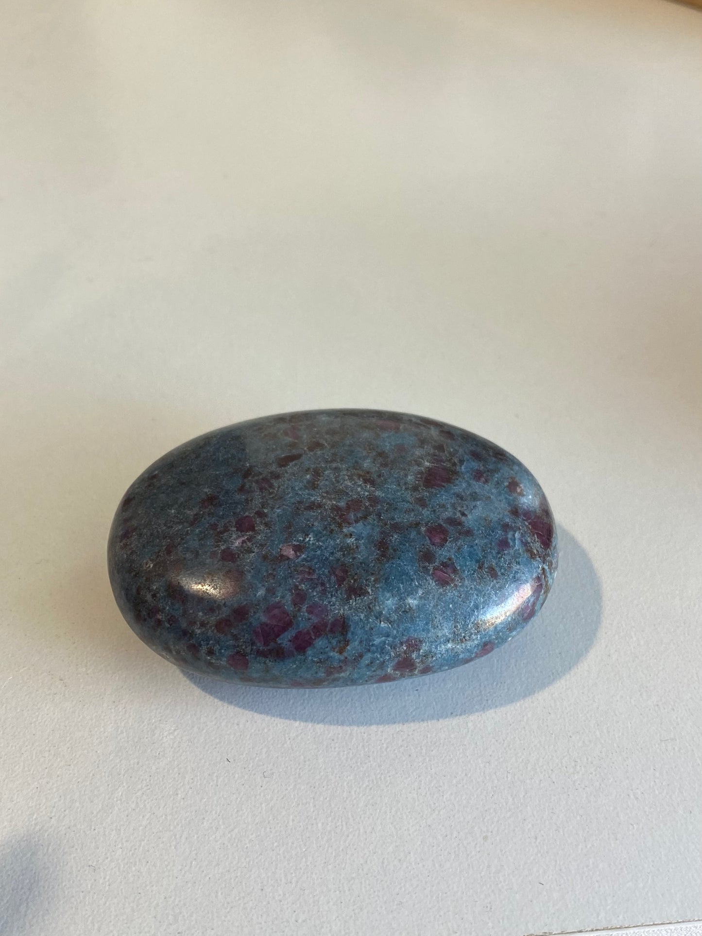 Ruby Kyanite Palm Stones