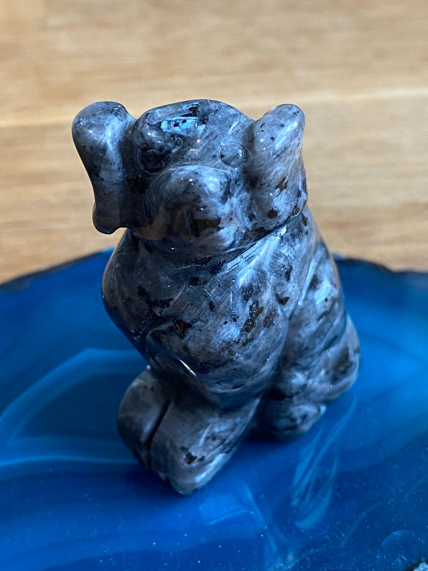 Dog π Crystal Carvings - The Healing Collective NY