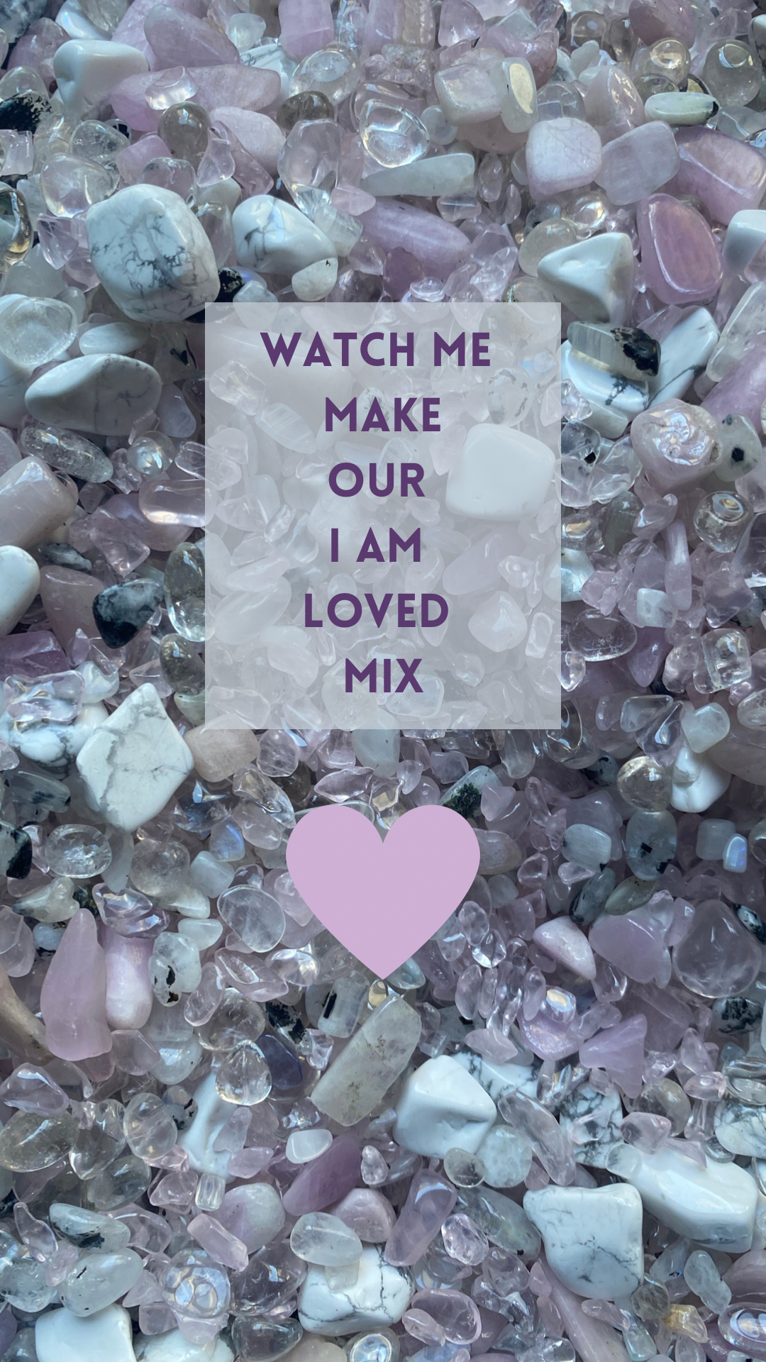 I AM LOVE - Crystalized Intentions Magick Mix - Confetti Scoop