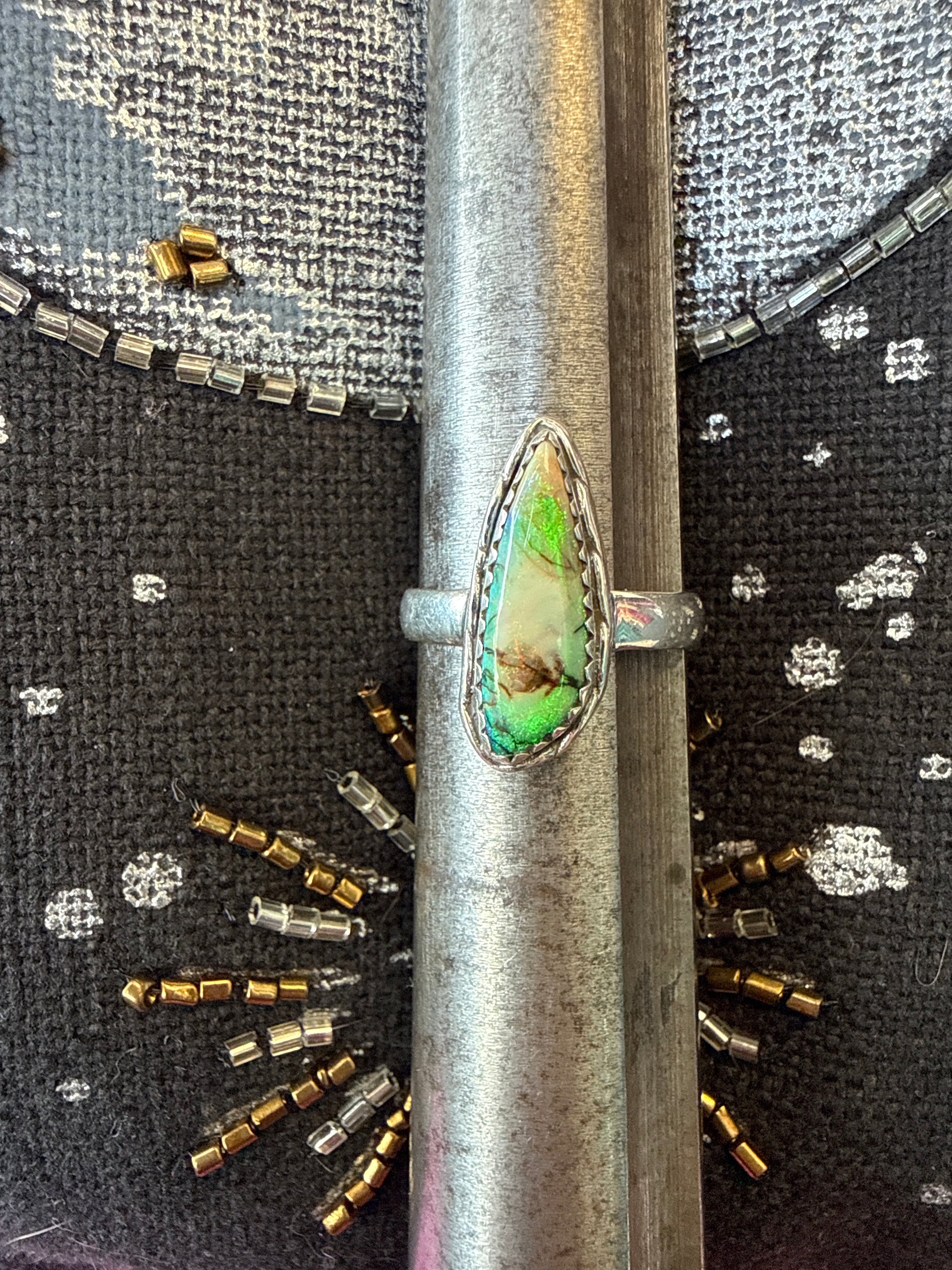 Boulder Opal Ring - Cozy Coven