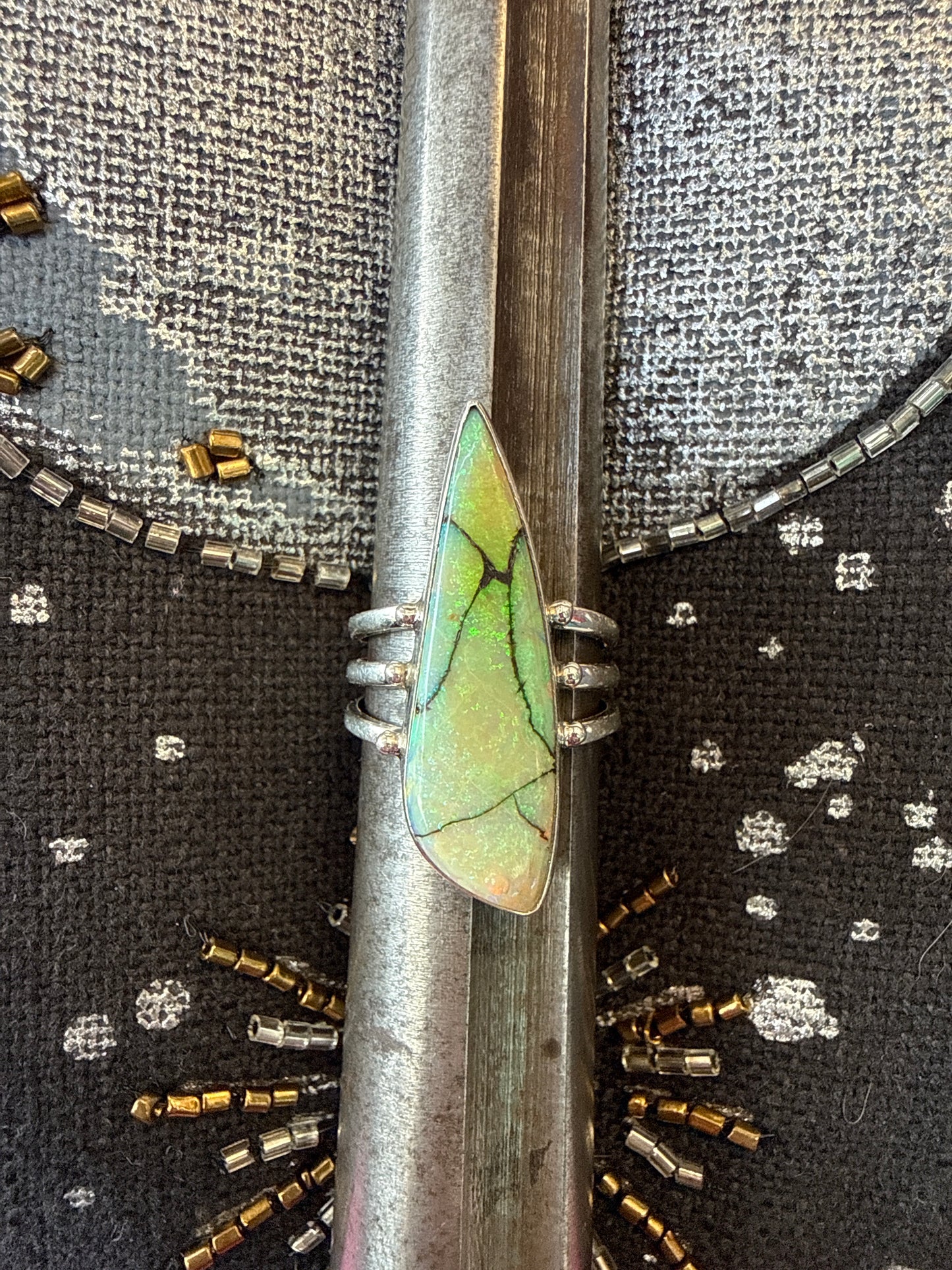 Boulder Opal Ring - Cozy Coven