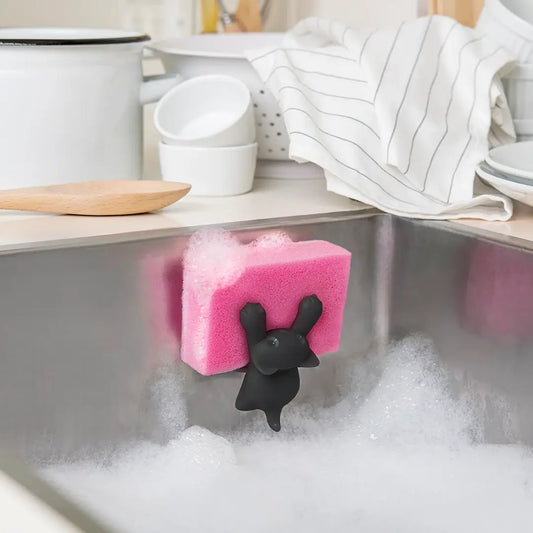 Scrubby Cat Sponge Holder for Kitchen Sink - Gifts