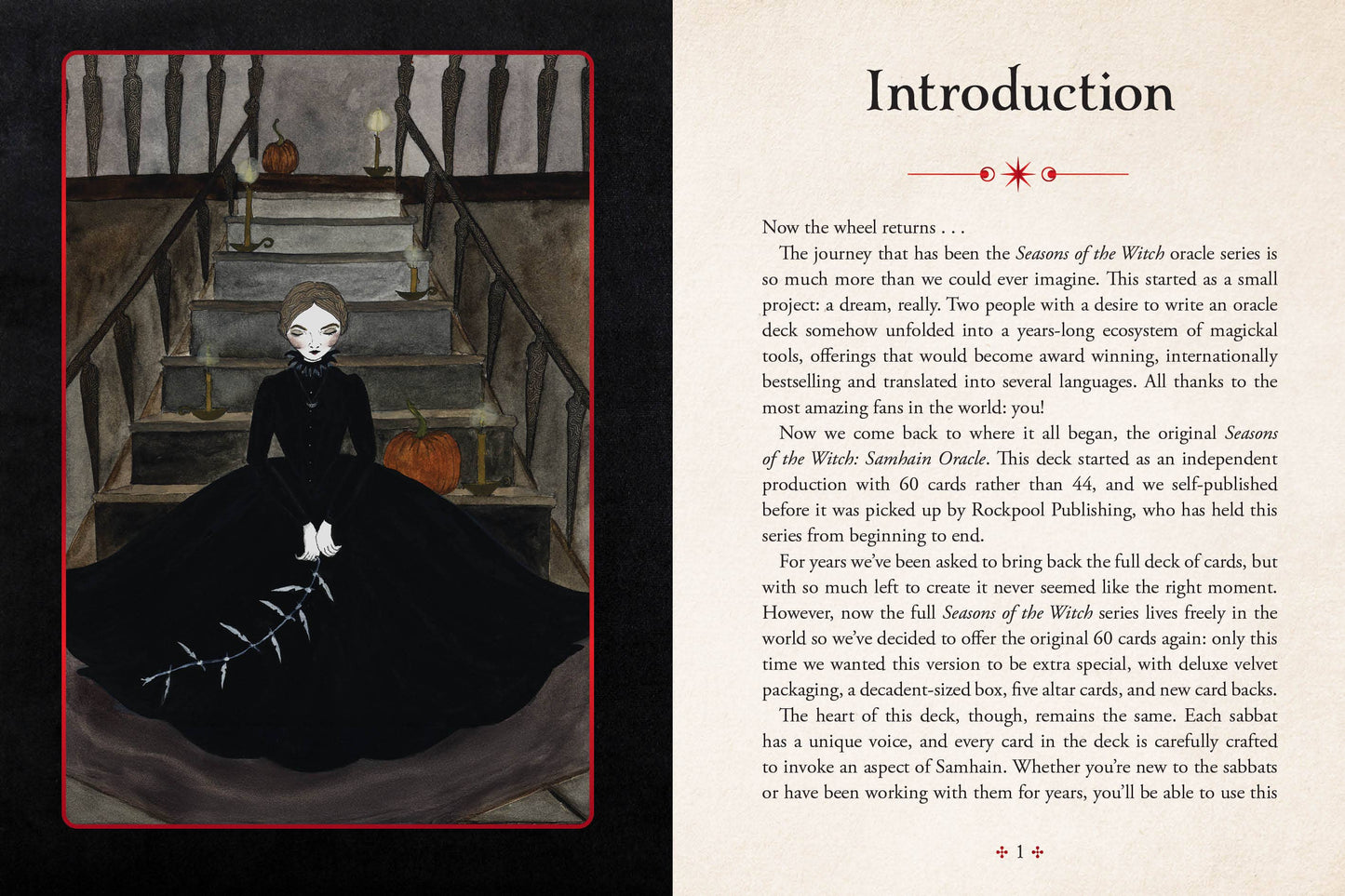 Seasons of the Witch: Samhain Oracle DELUXE EDITION by Lorriane Anderson