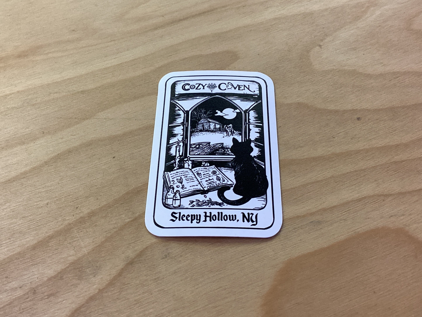 Sleepy Hollow Tarot Sticker- Designed by Claire Widman