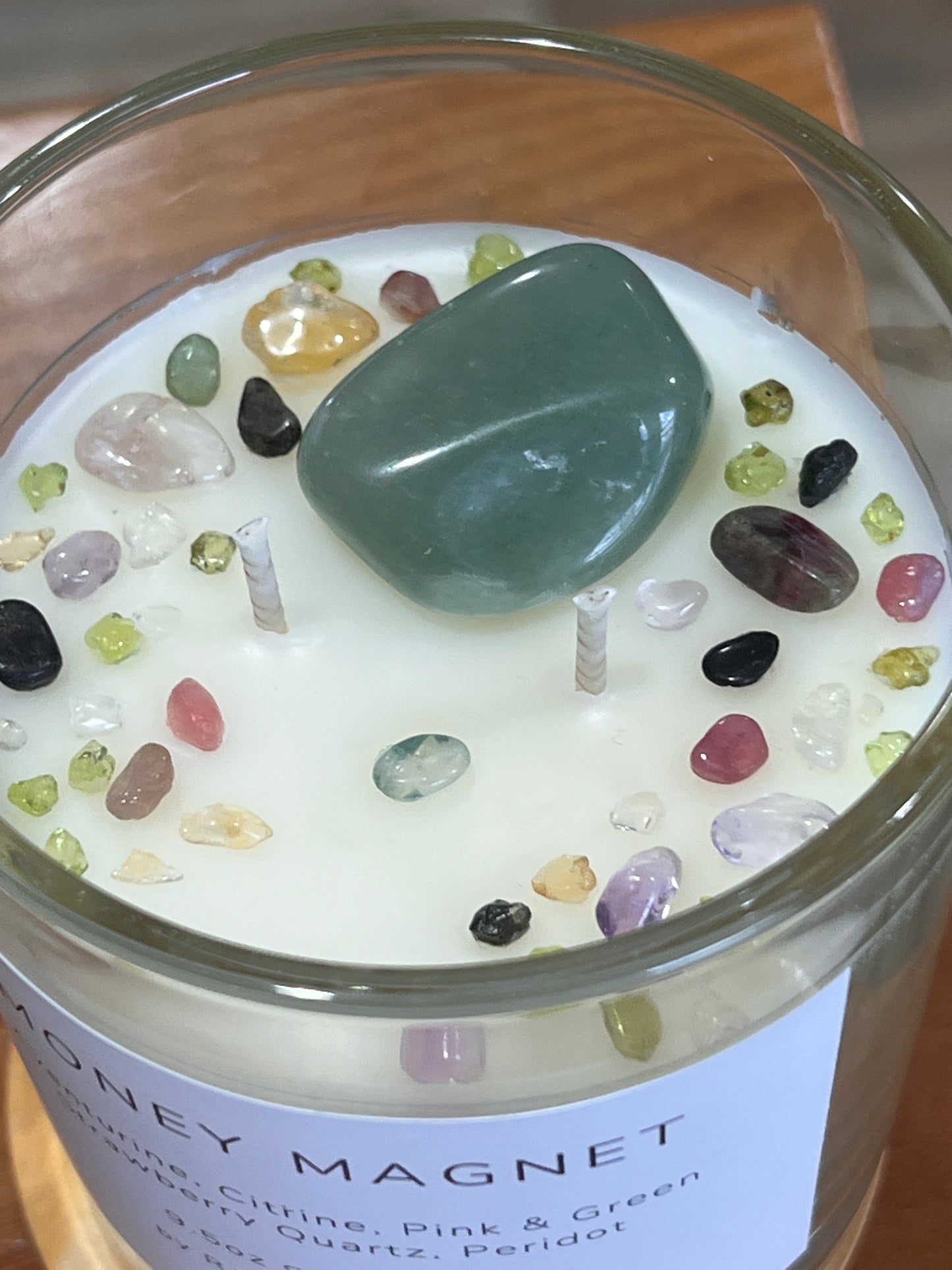 Crystal Intentions Soy Wax Candle