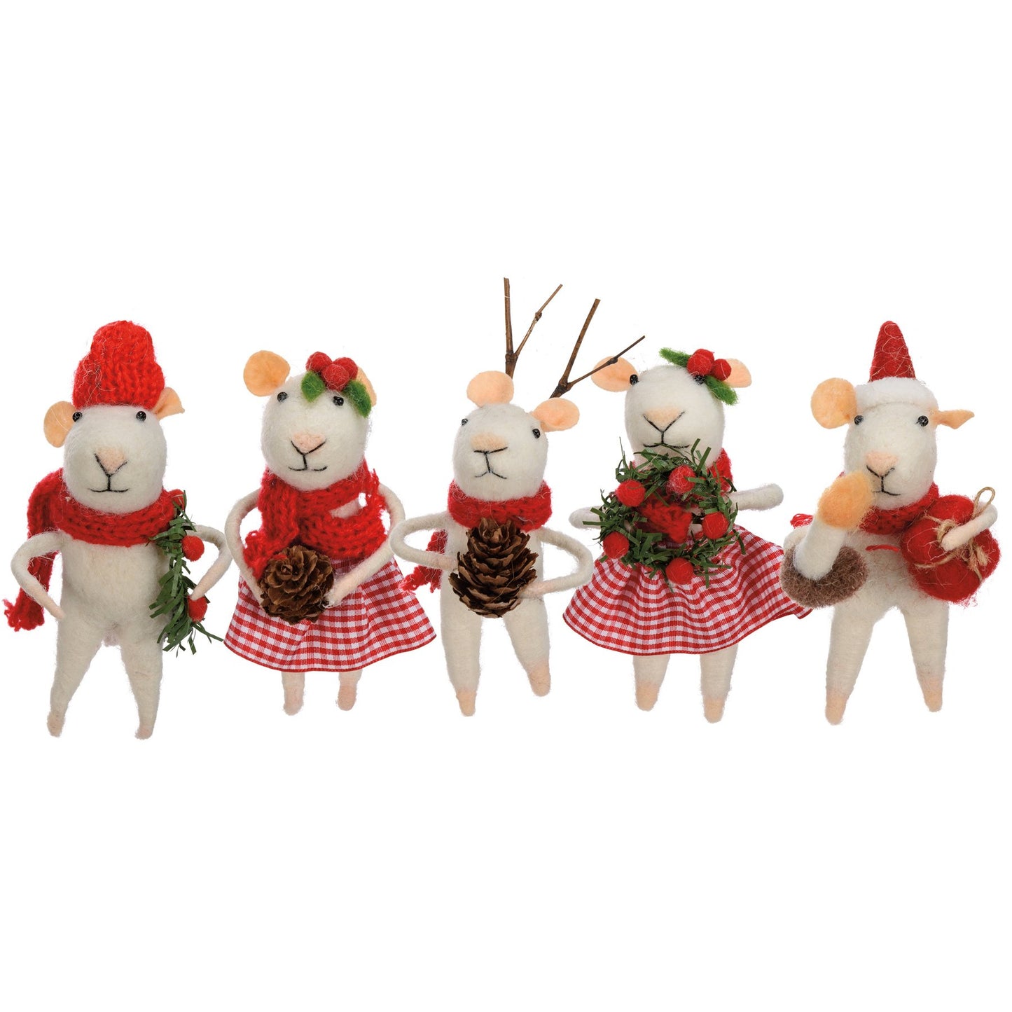 Christmas Mice Critter Set - Cozy Coven