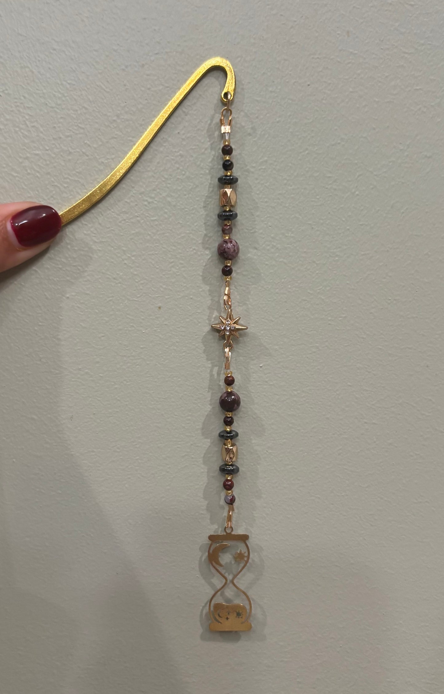 Crystal Bookmark Hooks