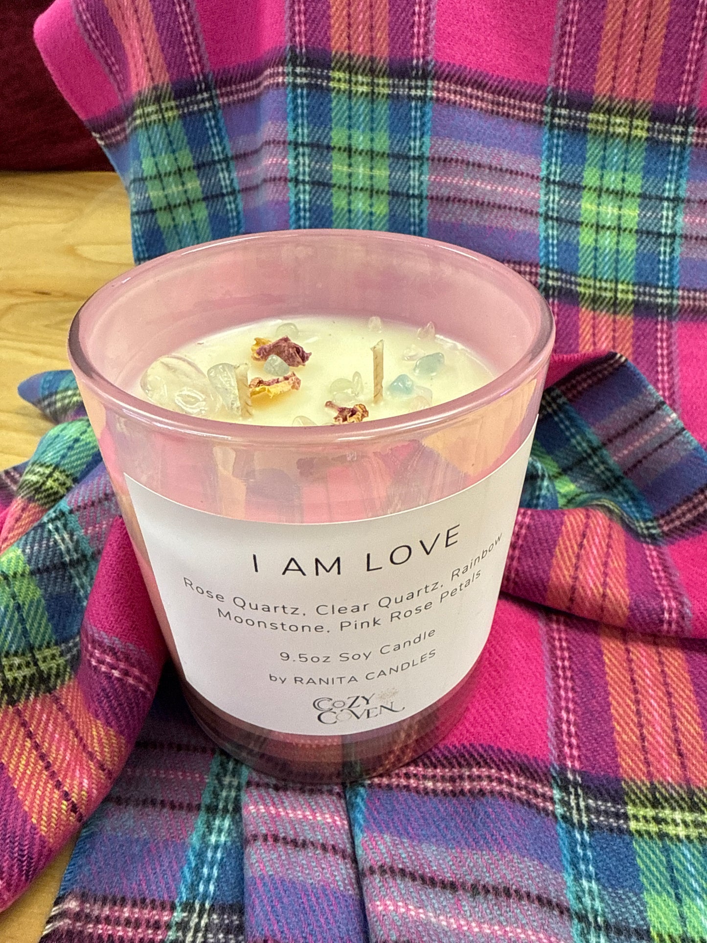 Crystal Intentions Soy Wax Candles