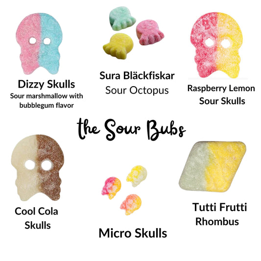 The Sour BUBS - Swedish Candy