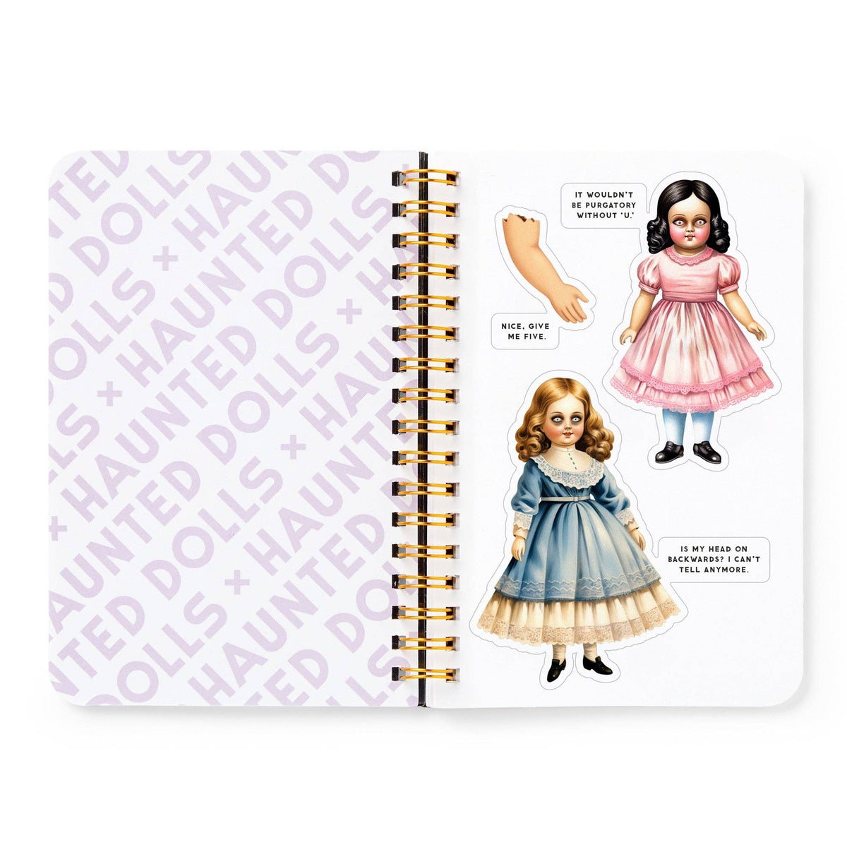 Haunted Dolls Sticker Book | Brass Monkey