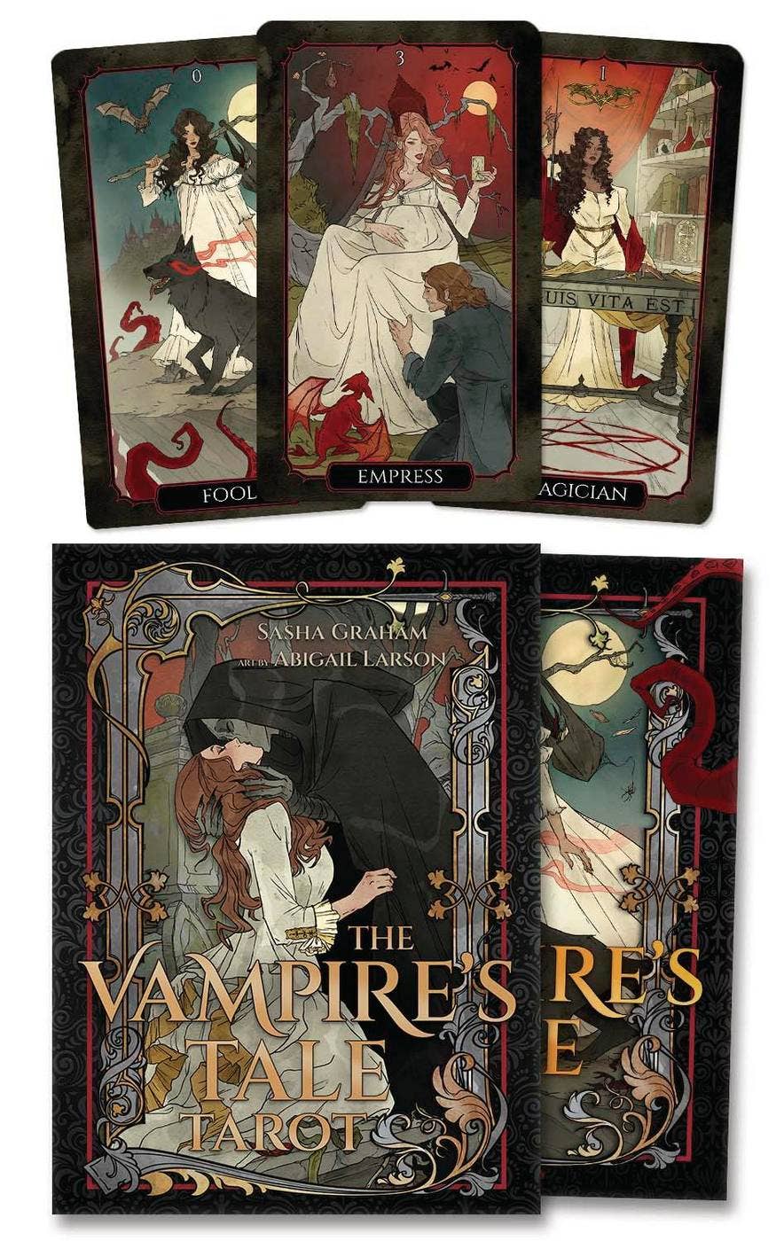 The Vampire's Tale Tarot Kit (Halloween Tarot Deck and Book)