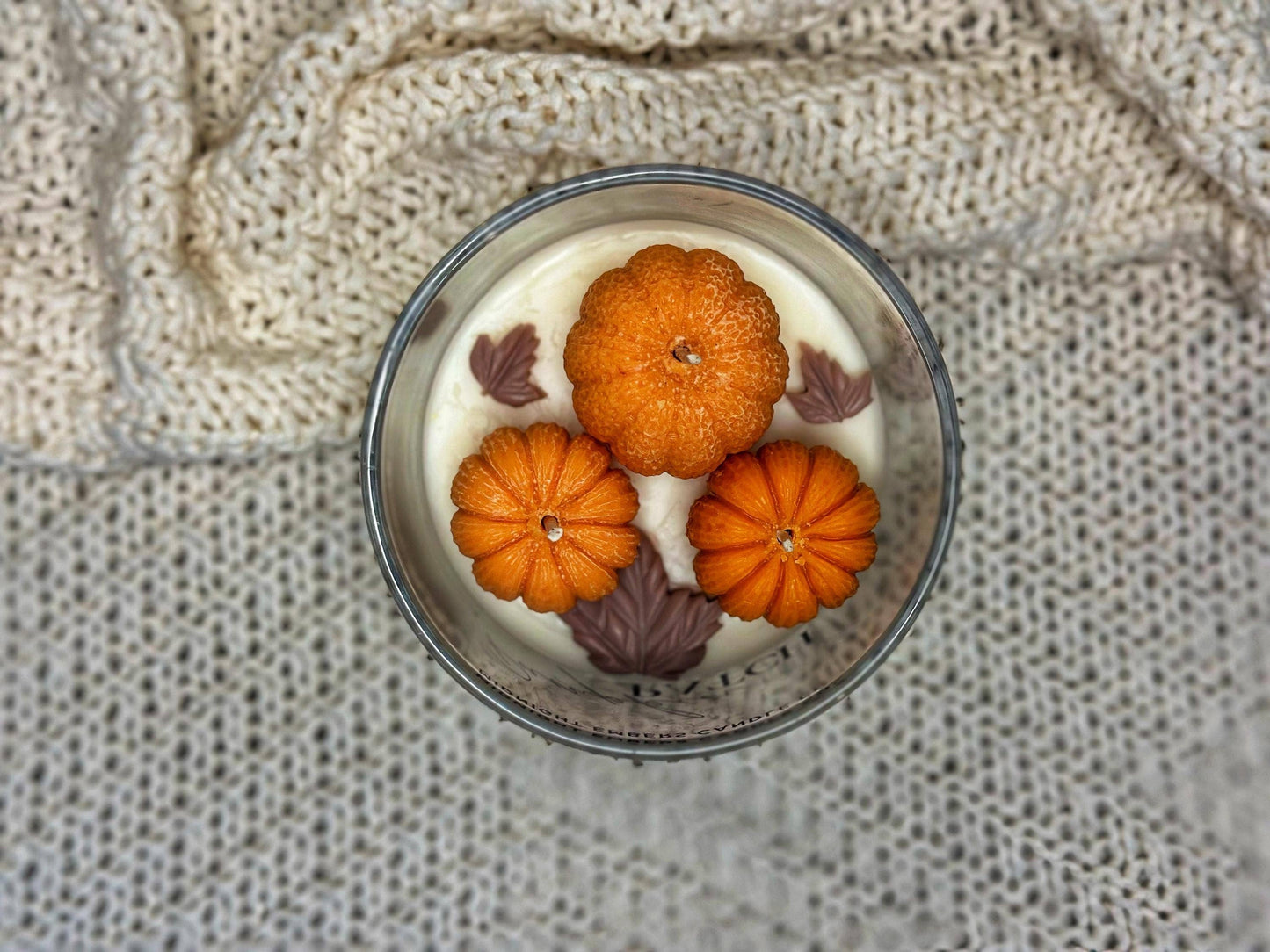 Pumpkin Patch Candle - Mini Pumpkins Pumpkin Chai Scented