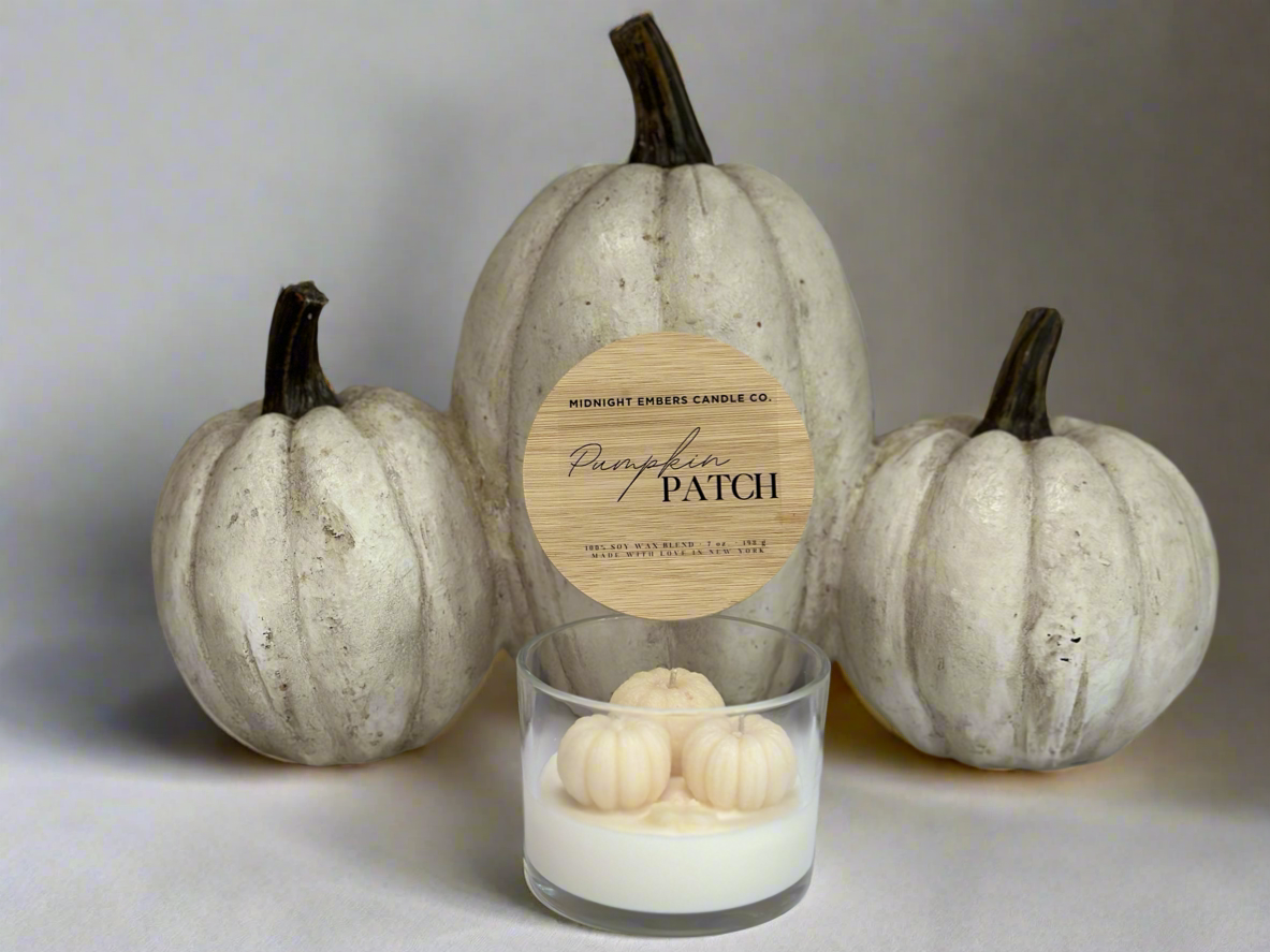 Pumpkin Patch Candle - Mini Pumpkins Pumpkin Chai Scented