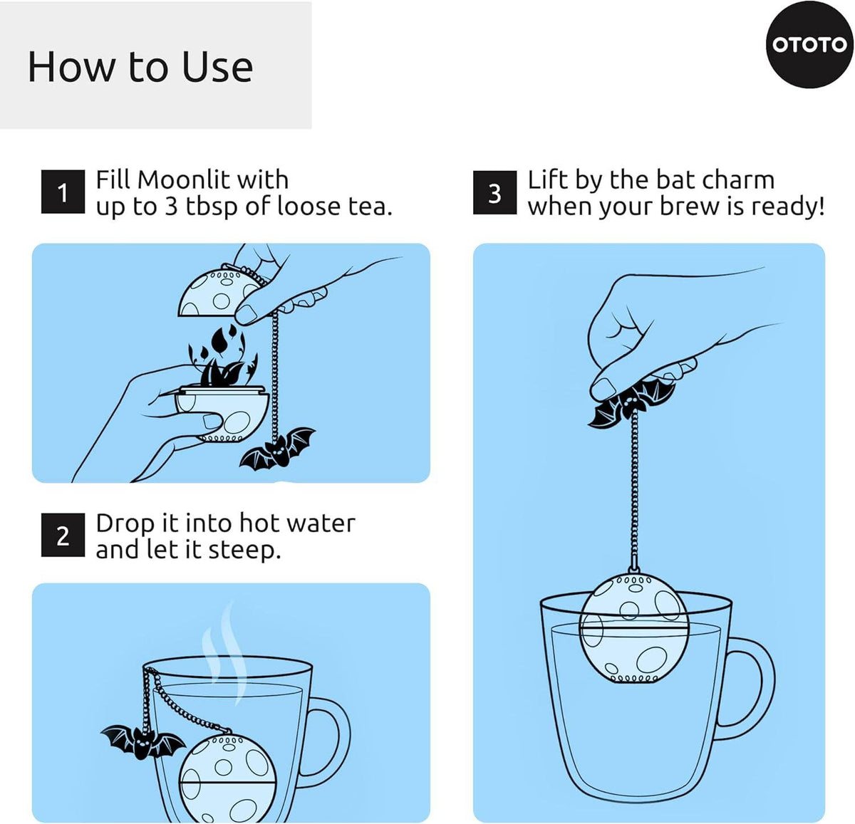 Moonlit Tea Infuser - Tea Accessories & Gifts